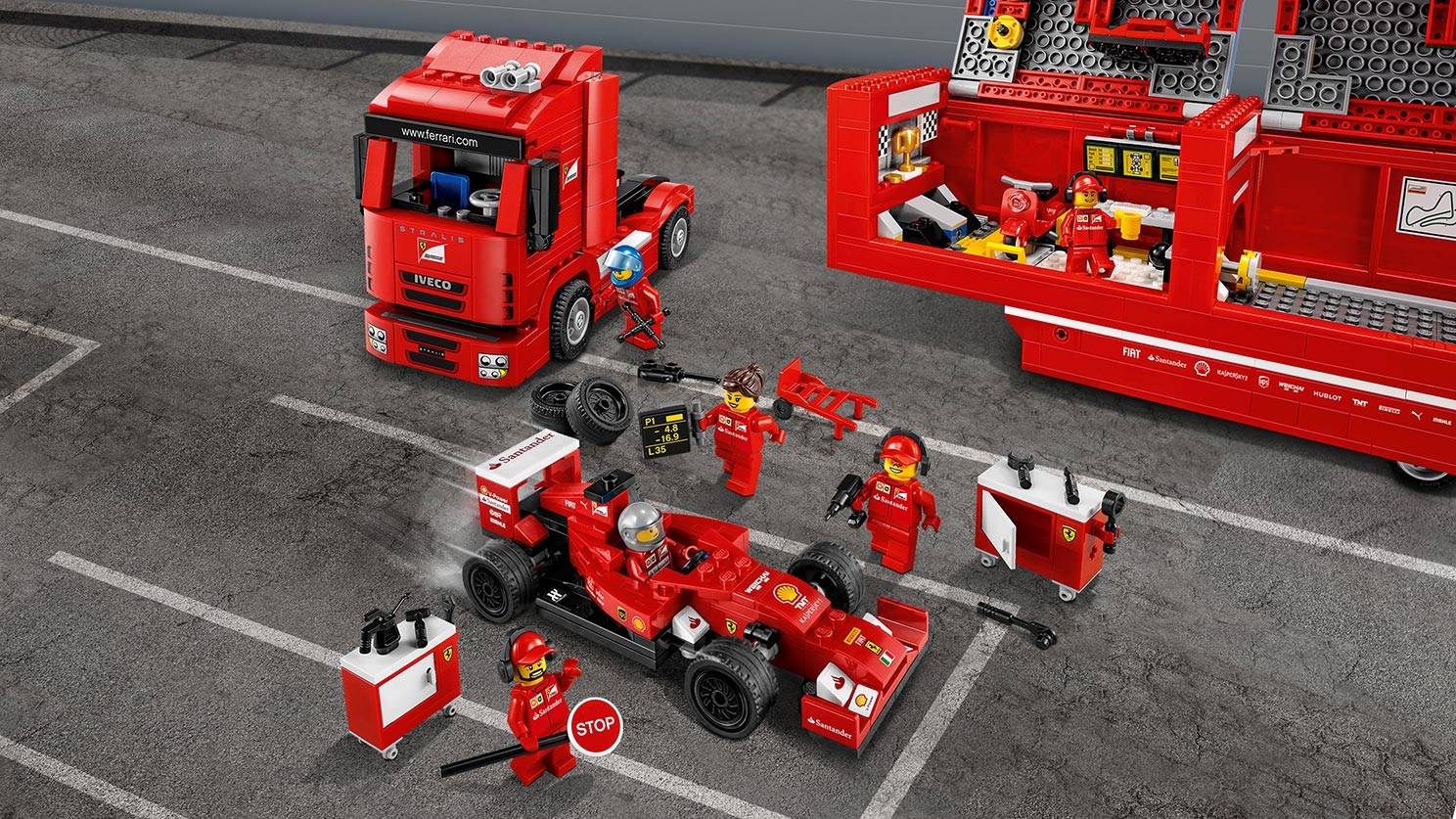 F14 T y de la Escudería 75913 - Sets LEGO® Speed Champions - LEGO.com para niños