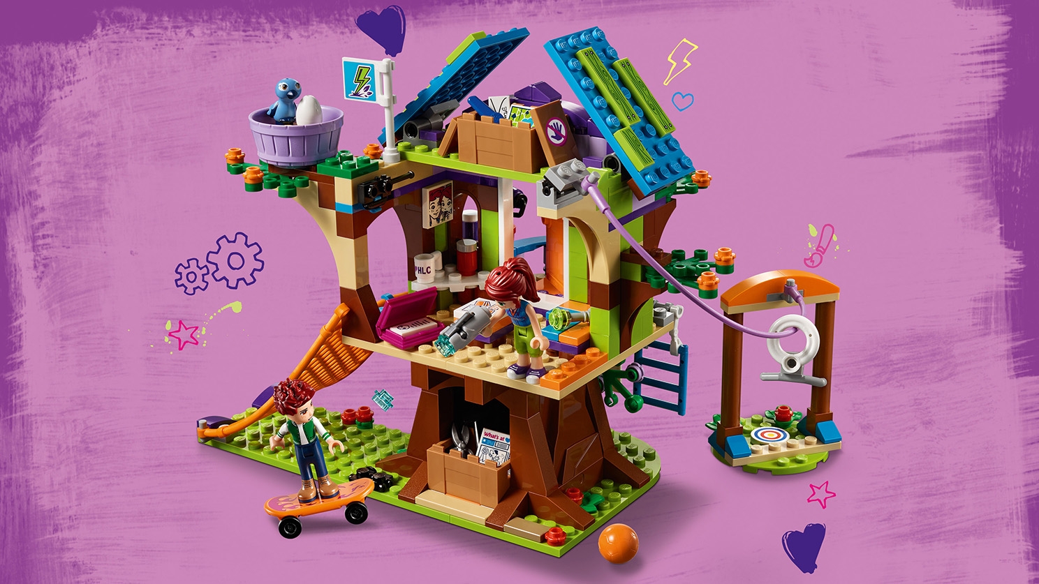 ミアのツリーハウス 41335 - - LEGO.comキッズ