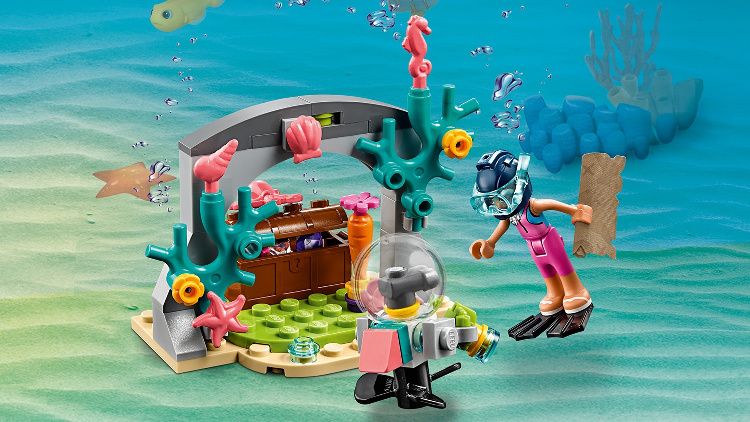 海のどうぶつレスキュークルーザー - ビデオ - LEGO.comキッズ