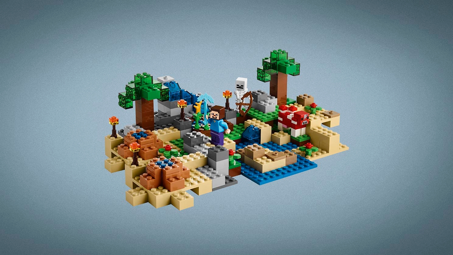 LEGO 21116 Minecraft Crafting Box Steve Minifigure