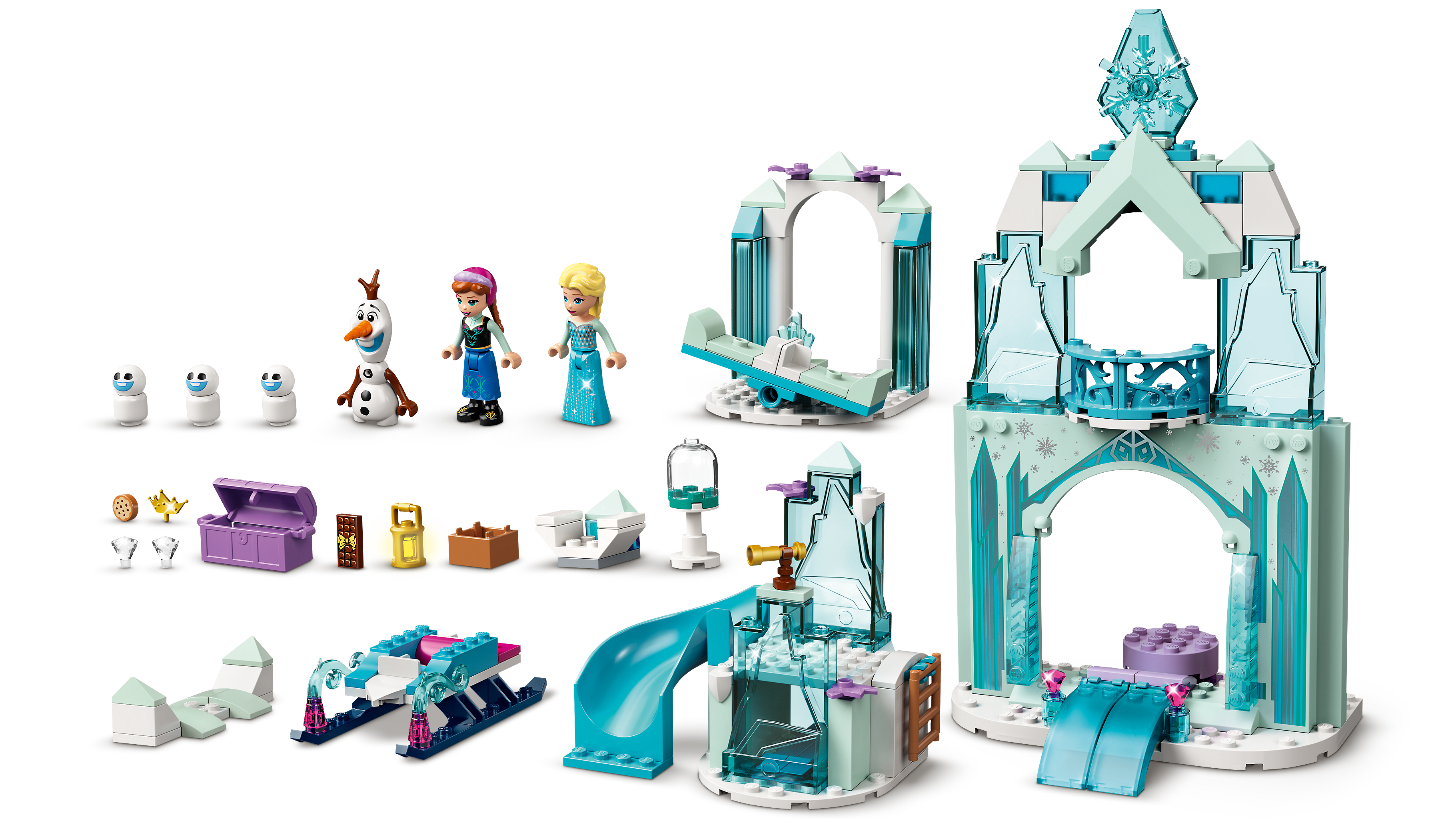アナとエルサの氷のワンダーランド レゴ ディズニーセット Lego Comキッズ