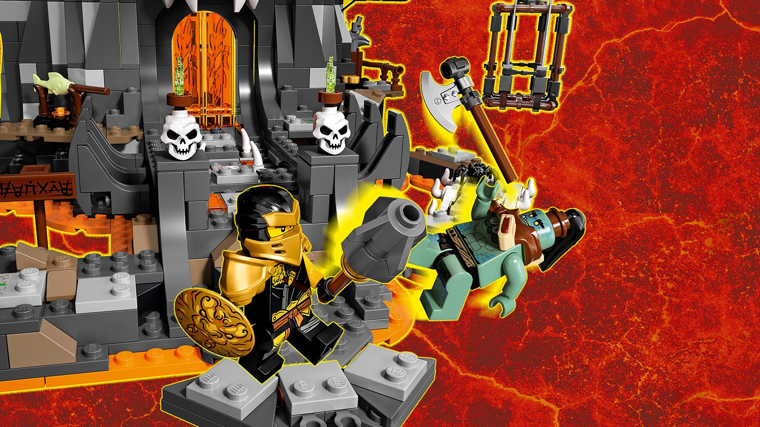 Подземелье Колдуна Скелетов Купить Лего Ниндзяго