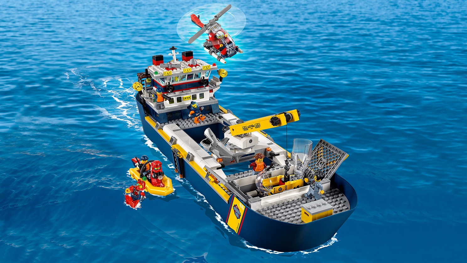 激安特価おもちゃ海の探検隊 海底探査船 60266 - レゴ®シティ セット - LEGO.comキッズ