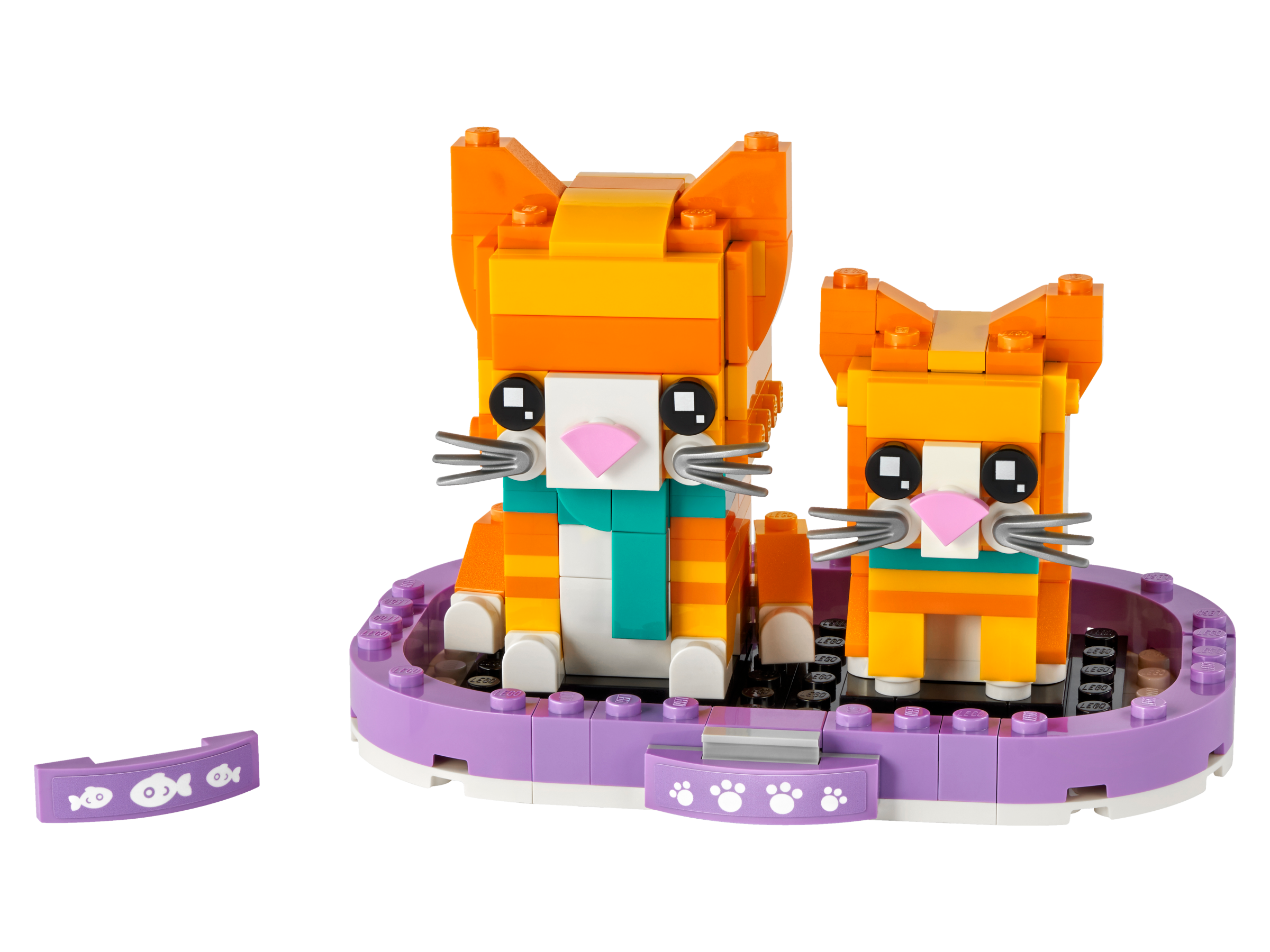 Pręgowany rudy kot 40480 - LEGO® BrickHeadz™ — zestawy - LEGO.pl dla dzieci