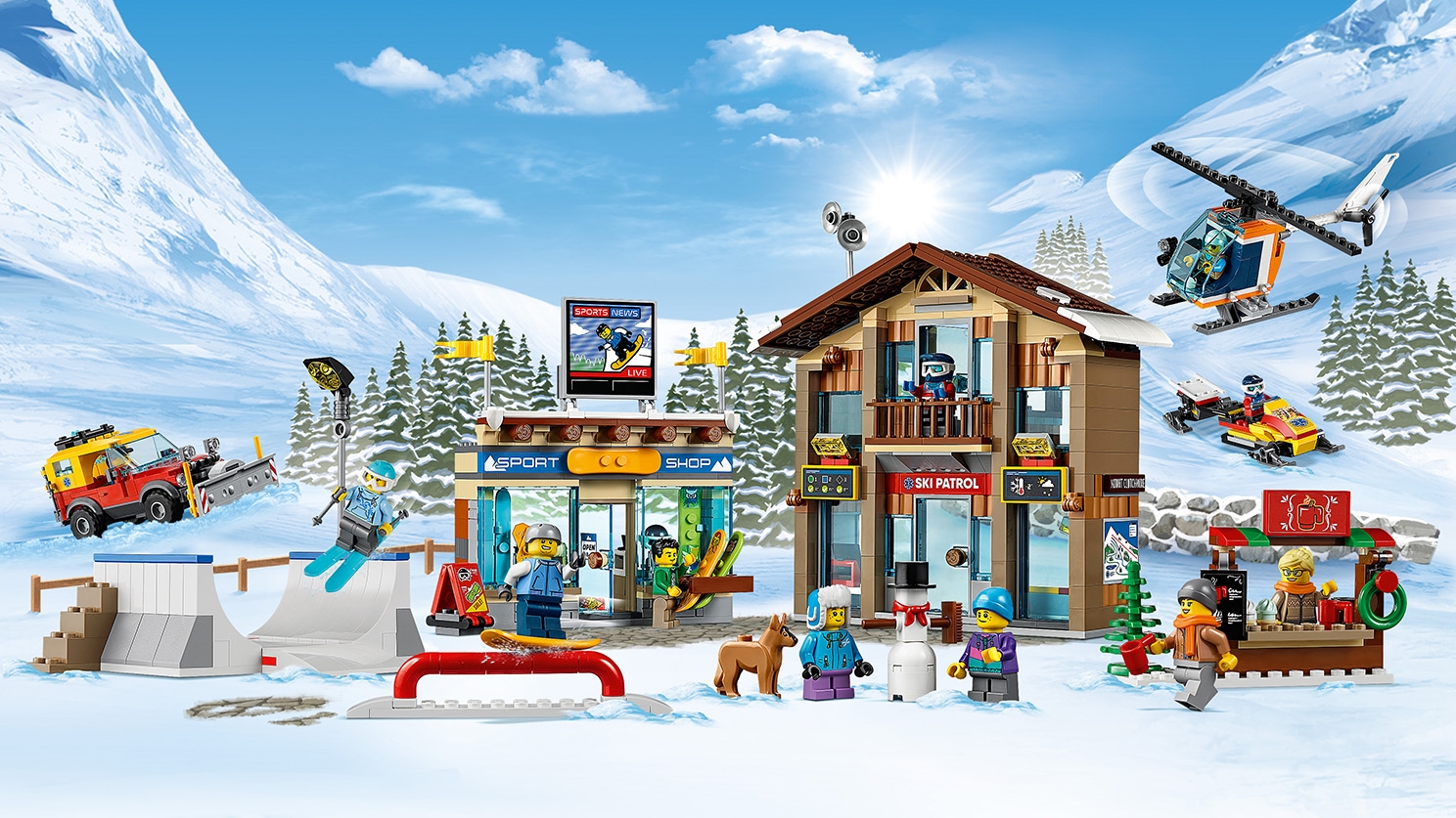 スキーリゾート 60203 - レゴ®シティ セット - LEGO.comキッズ