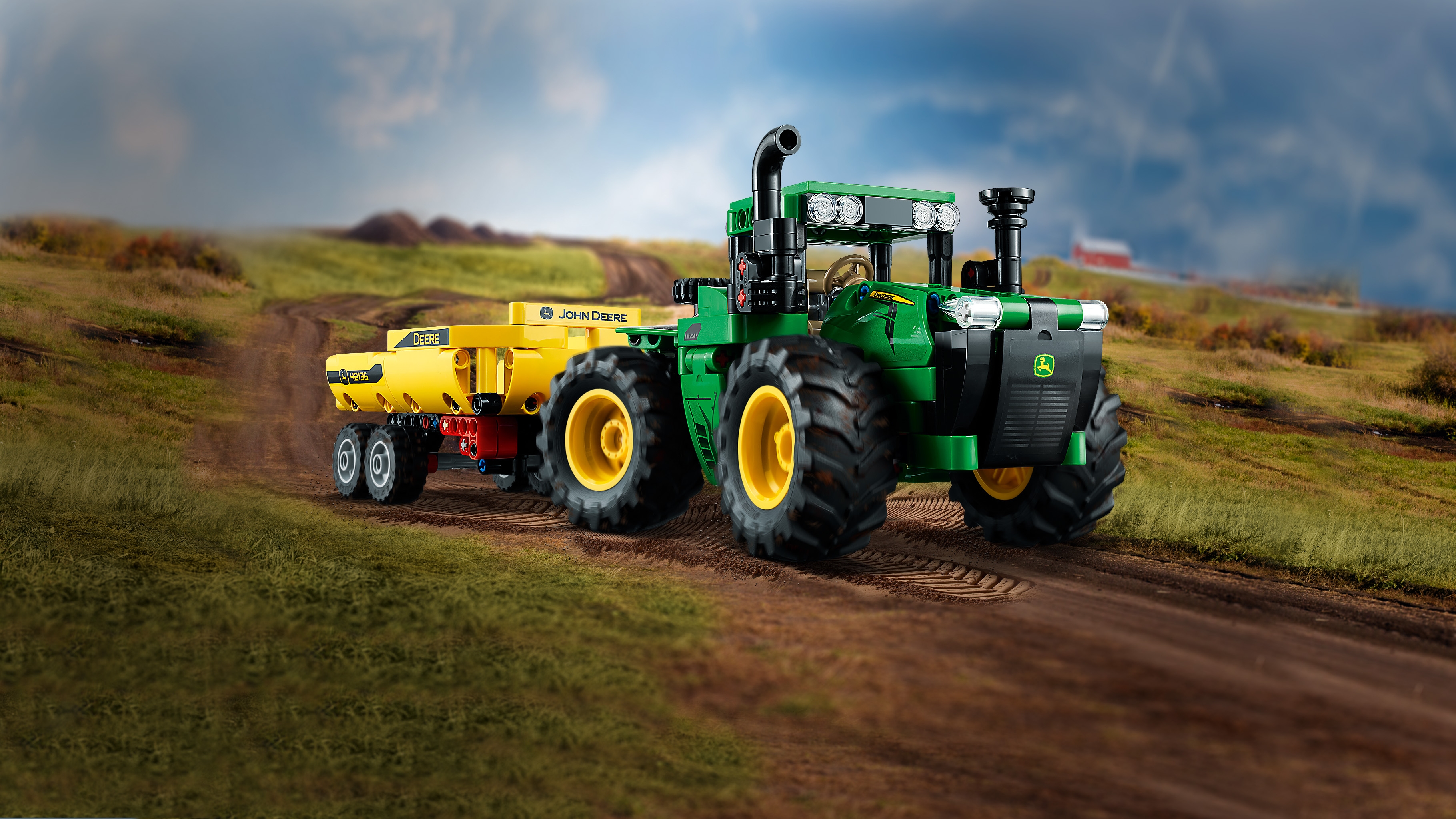 MOC] John Deere 6130R with implements - LEGO Technic, Mindstorms