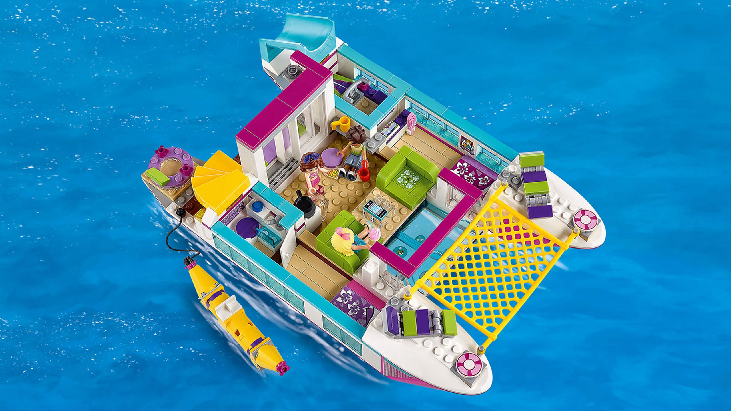 ハートレイク ワクワクオーシャンクルーズ - ビデオ - LEGO.comキッズ