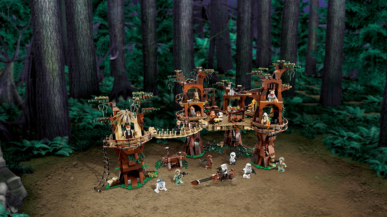 LEGO® STAR WARS™ 8038 PAPLOO™ Ewok Minifigure Battle Endor Ewok™ Village