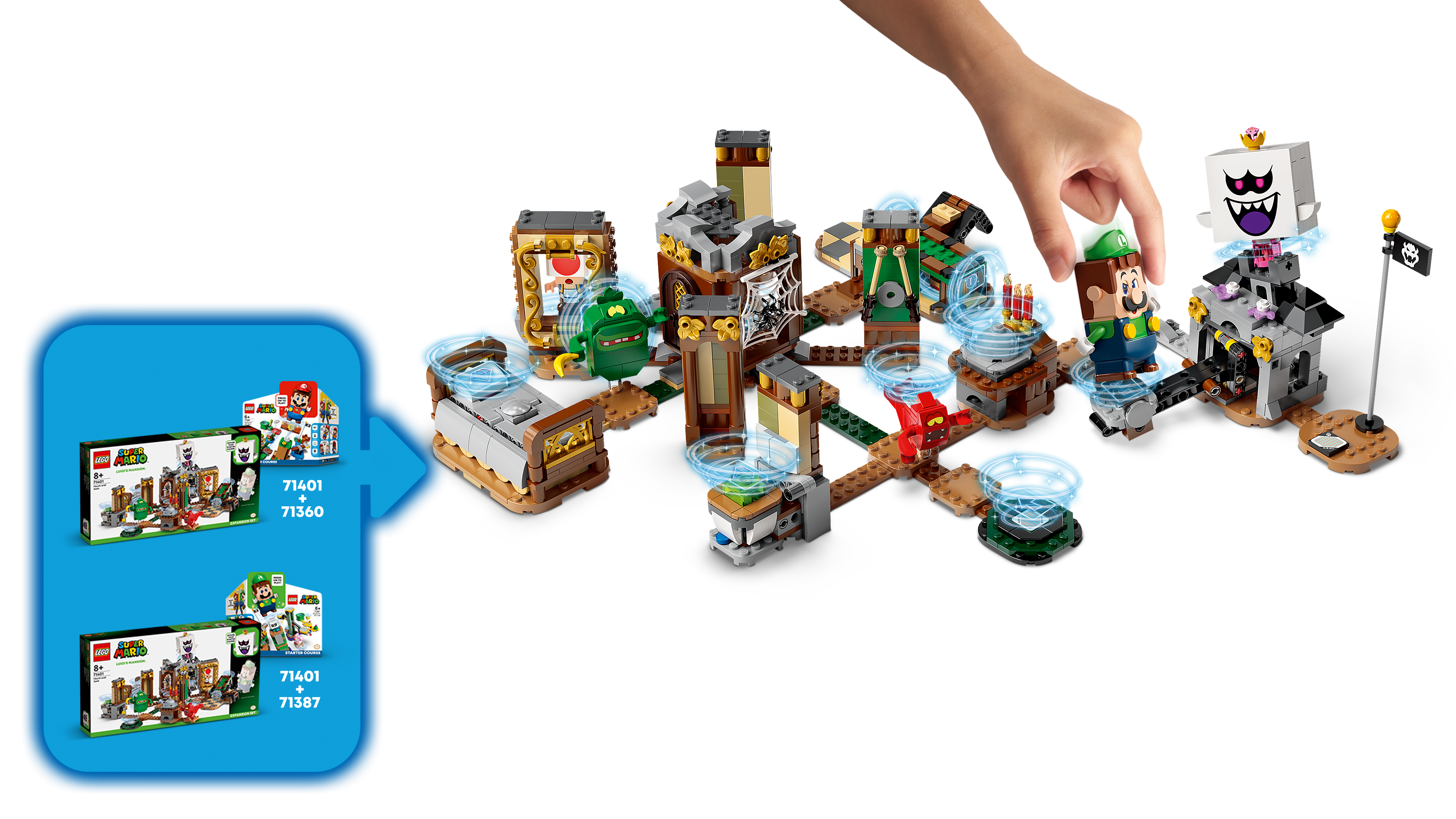 LEGO Super Mario: Luigi's Mansion Haunt-and-Seek Expansion Set