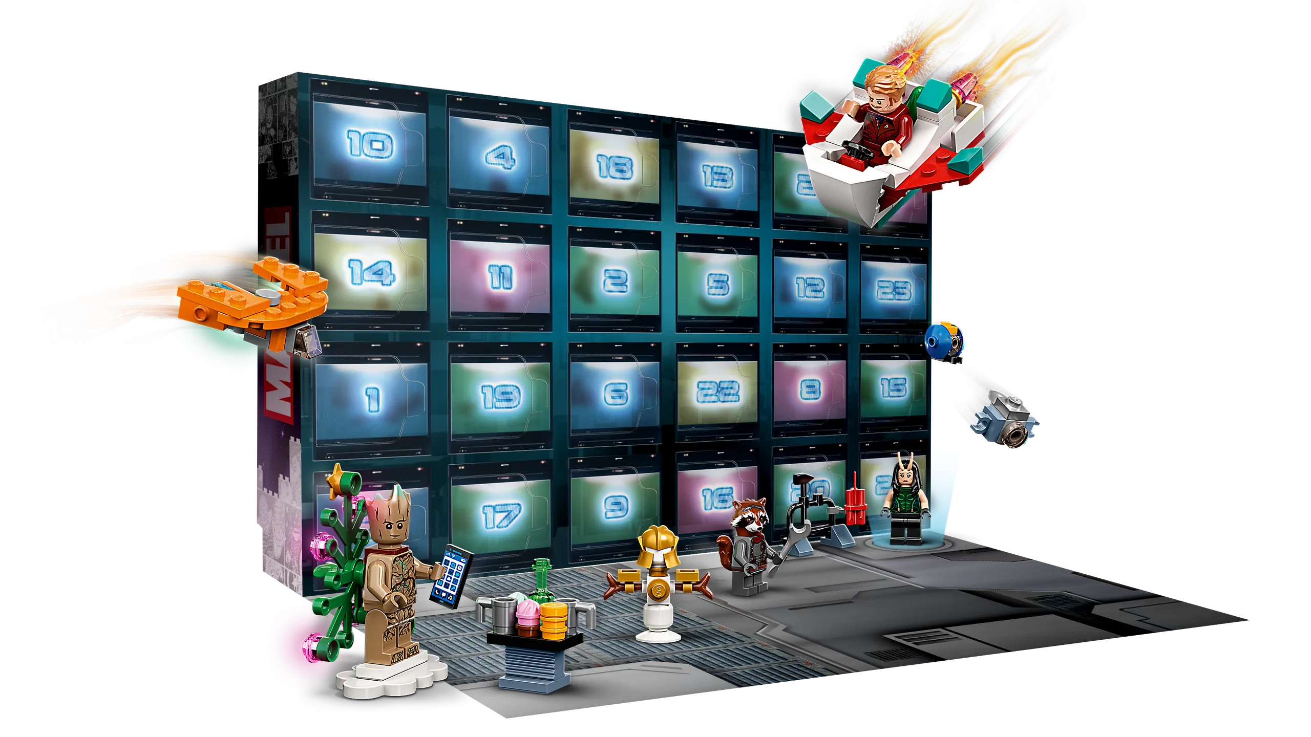 Guardians of the Galaxy Advent Calendar Videos for kids