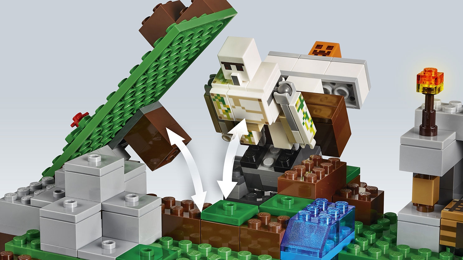 アイアンゴーレム 21123 - レゴ®マインクラフト セット - LEGO.comキッズ