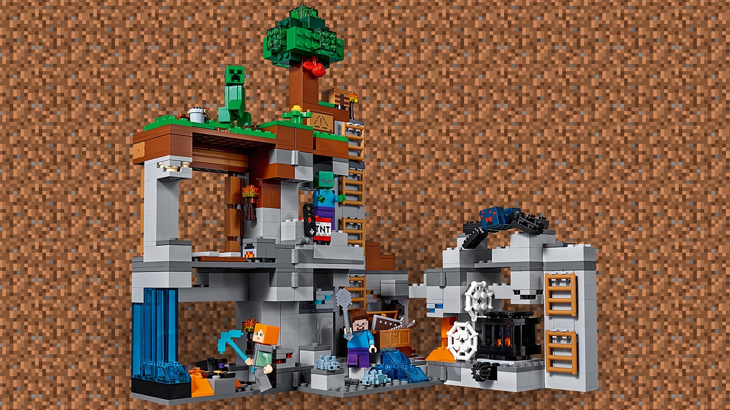 ベッドロックの冒険 21147 - レゴ®マインクラフト セット - LEGO.comキッズ