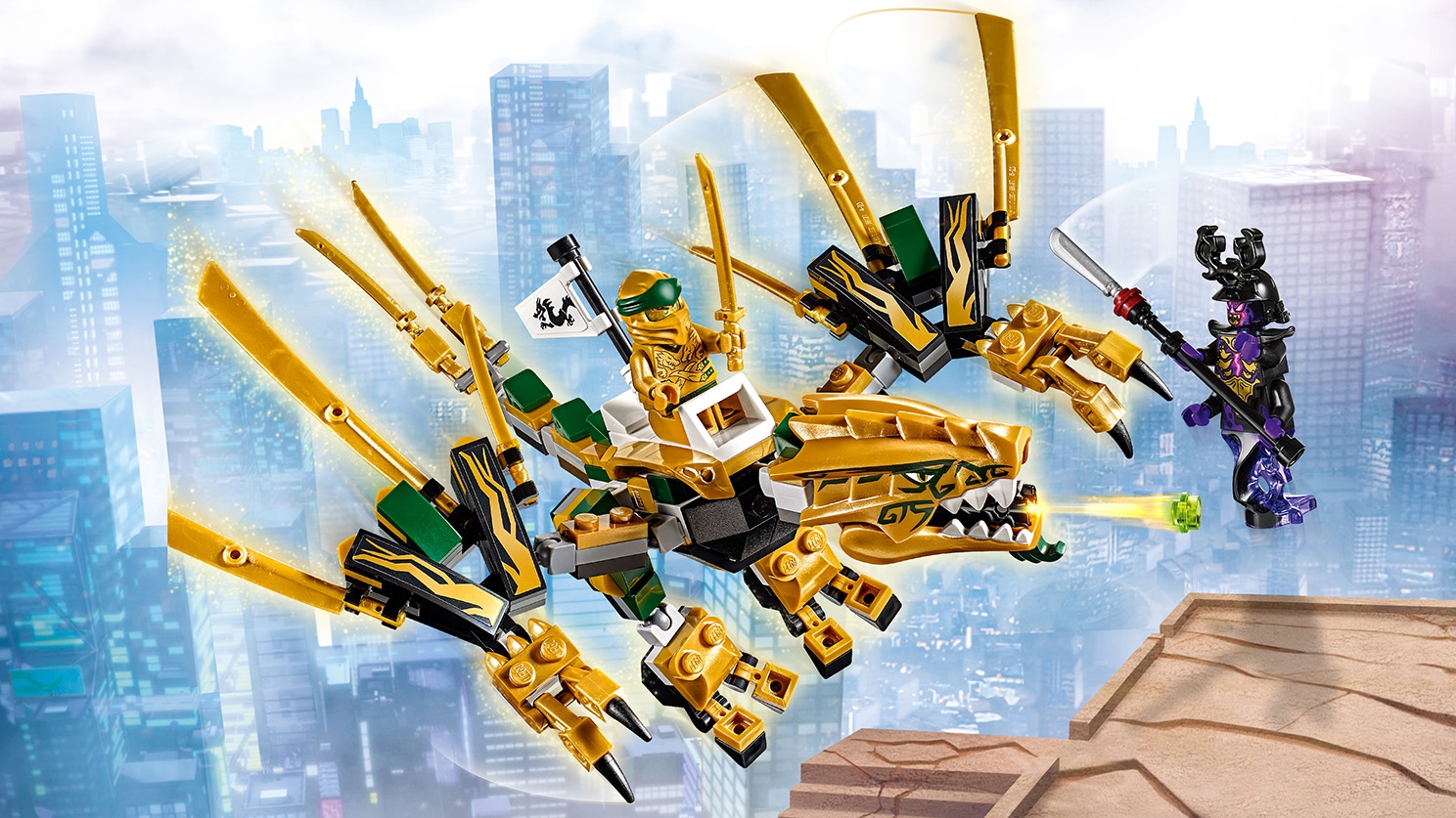 Golden Dragon 70666 LEGO® NINJAGO® Sets - LEGO.com kids