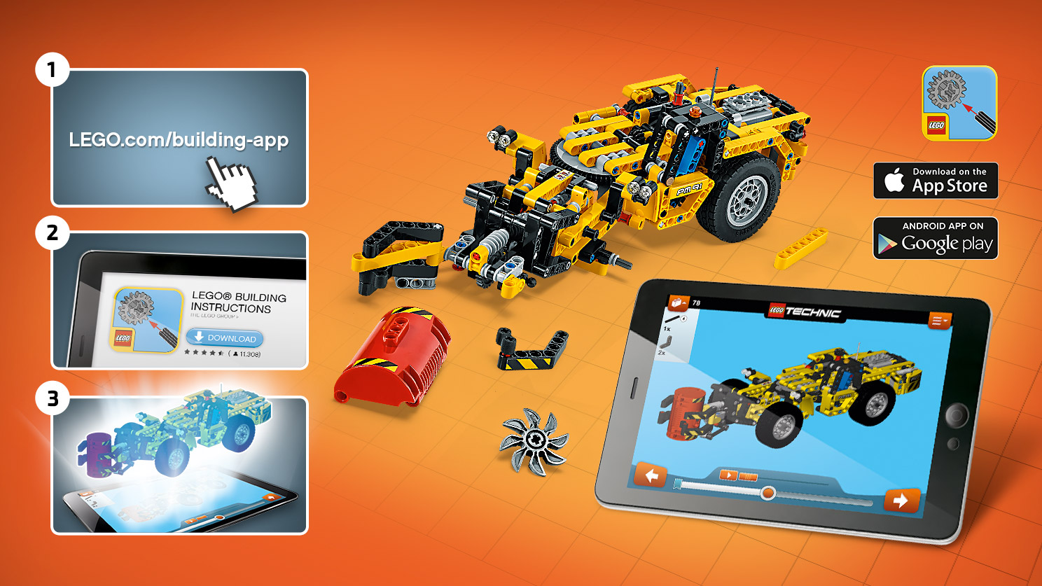 Loader 42049 - LEGO® Technic Sets - for kids