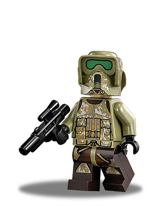 Lego Star Wars Figur 41st Elite Corps Trooper mit Blaster »NEU« aus 75035 