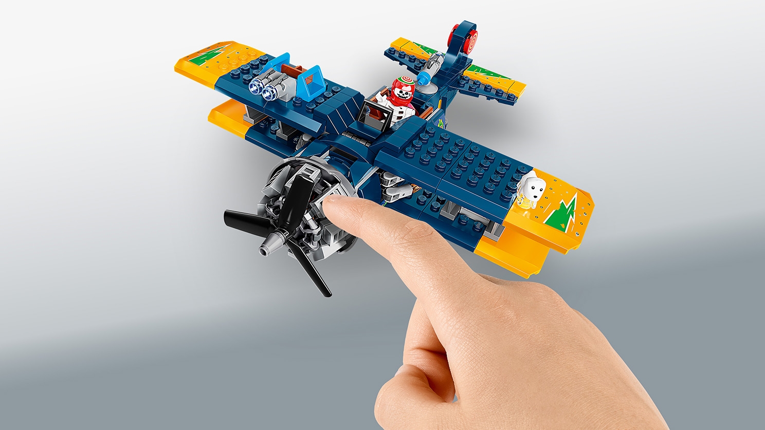 El Fuego's Stunt Plane 70429 - LEGO® Hidden Sets - LEGO.com for kids