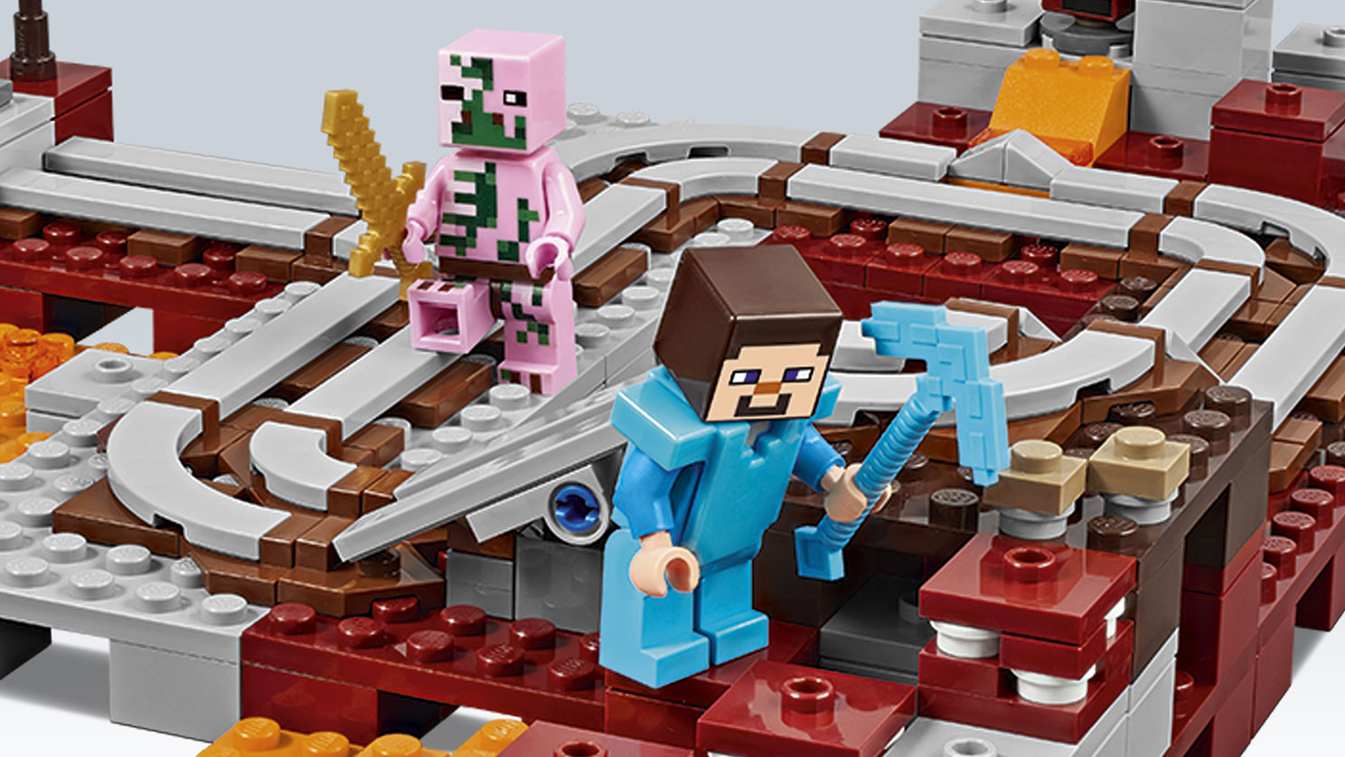 Картинка лего майнкрафт ад