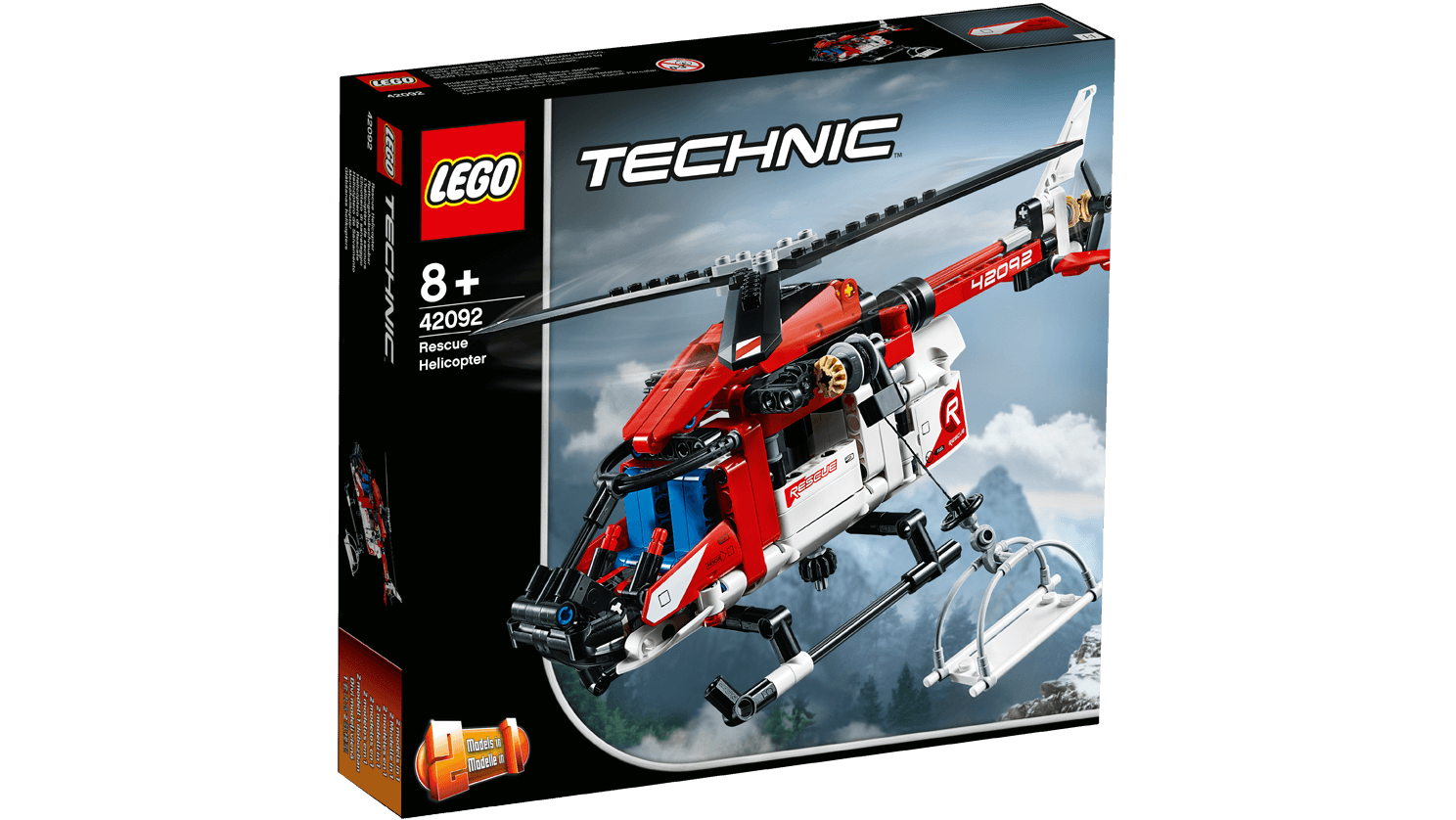 救助ヘリコプター 42092 - レゴ®テクニックセット - LEGO.comキッズ