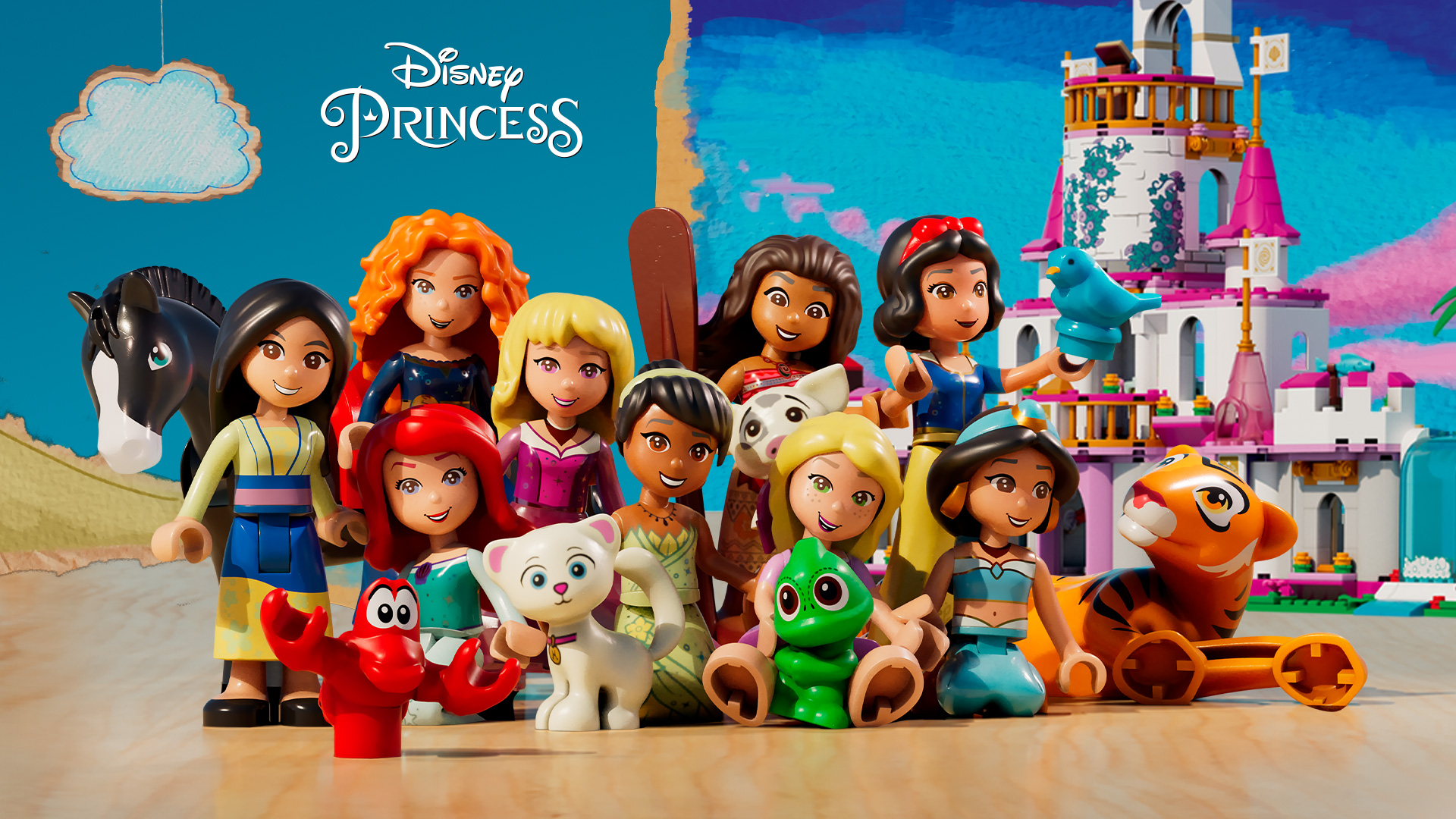 LEGO®-Disney Princess™ Le château dArendelle Jouet Fille et Garçon 6 Ans et Plus 521 Pièces 41167 