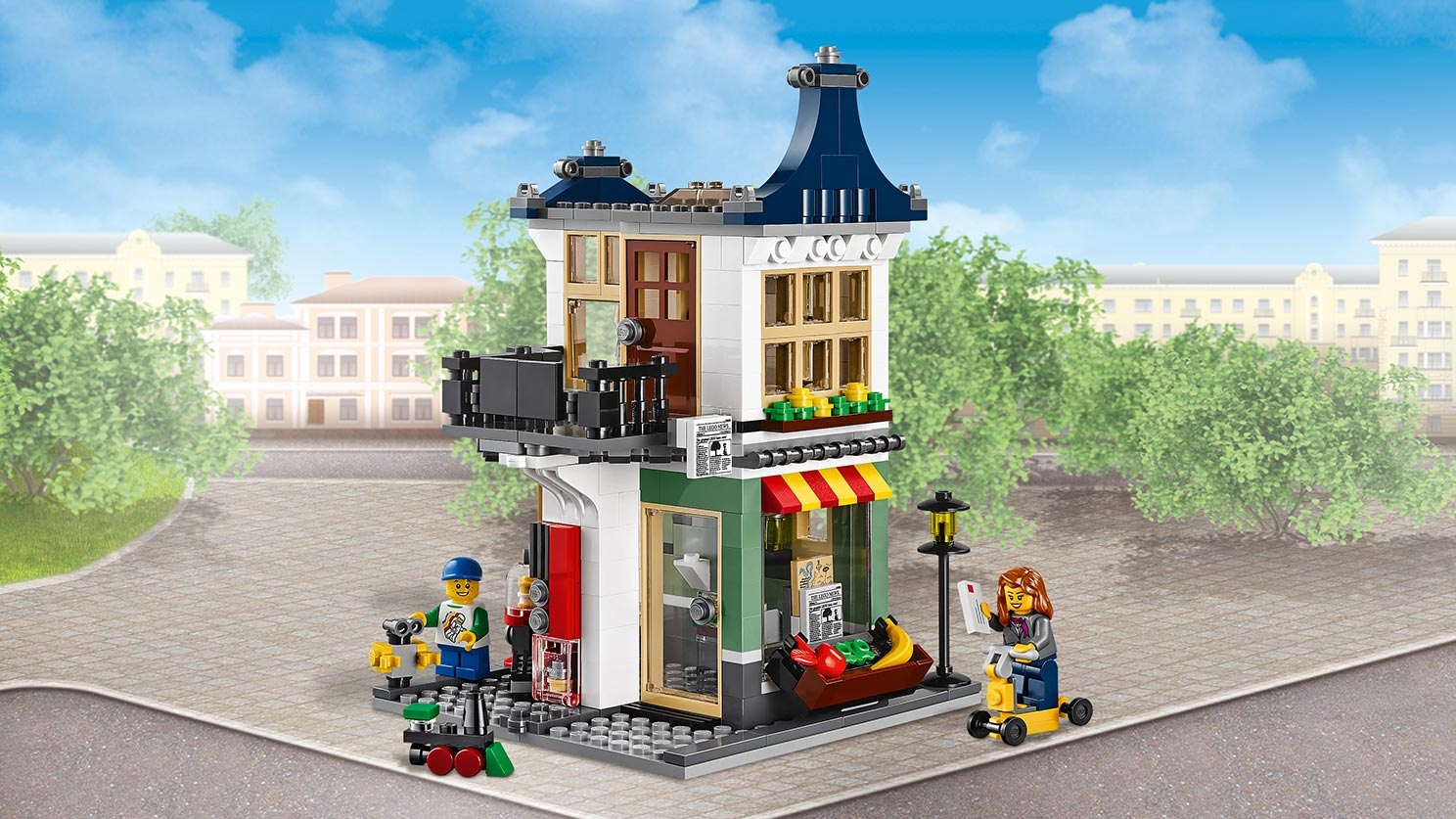 おもちゃ屋と町の小さなお店 31036 - レゴ®クリエイターセット - LEGO 