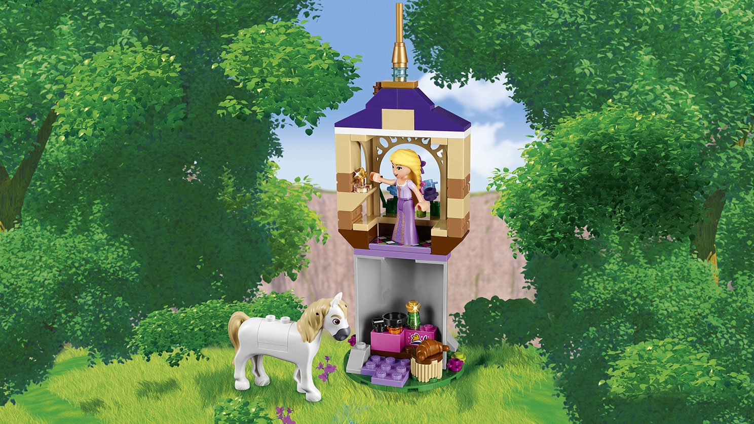 Skære af log Helt vildt Rapunzel's Best Day Ever 41065 - LEGO® | Disney Sets - LEGO.com for kids
