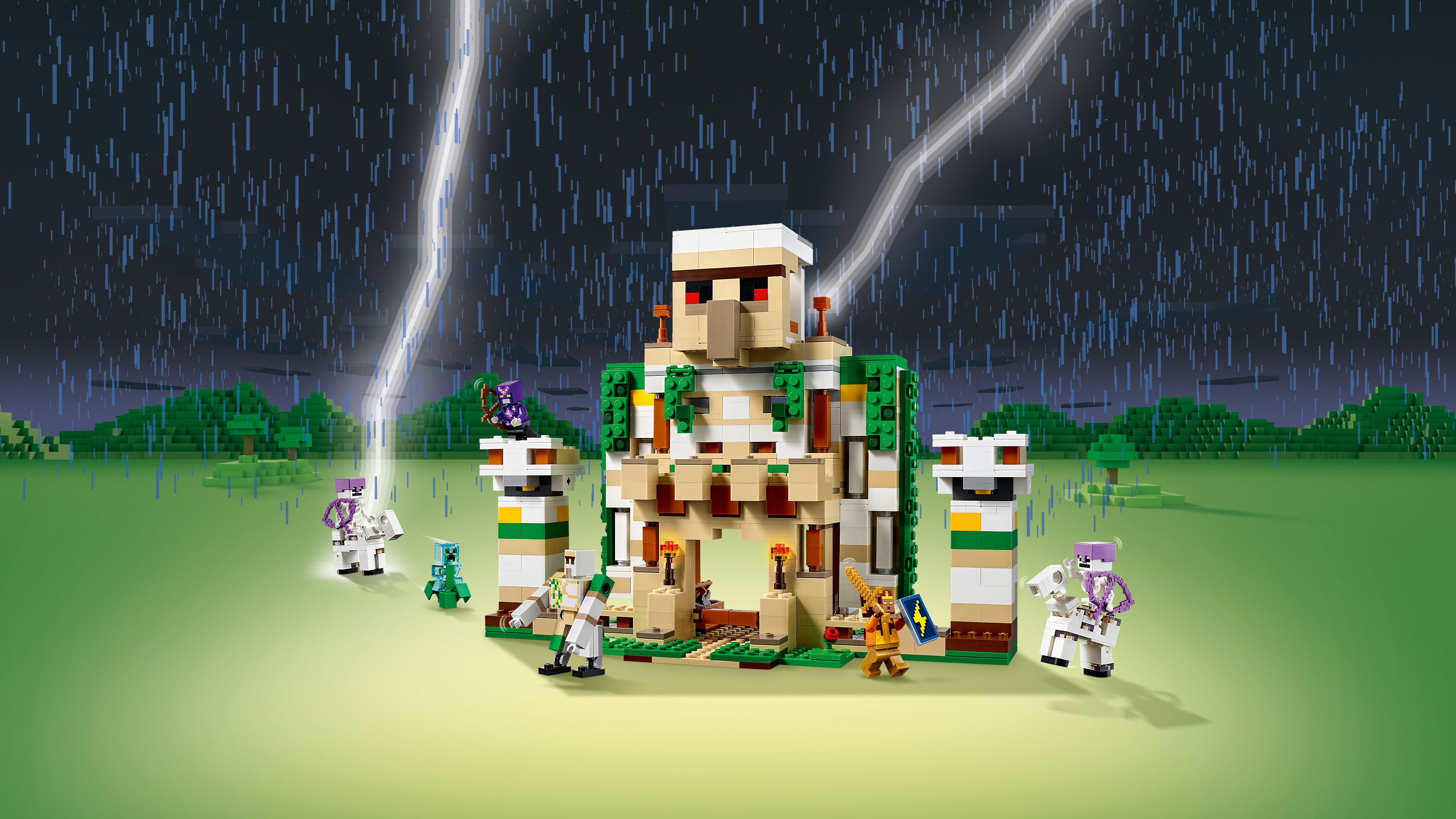 The Iron Golem Fortress 21250 | Minecraft® | Buy online at the Official  LEGO® Shop US