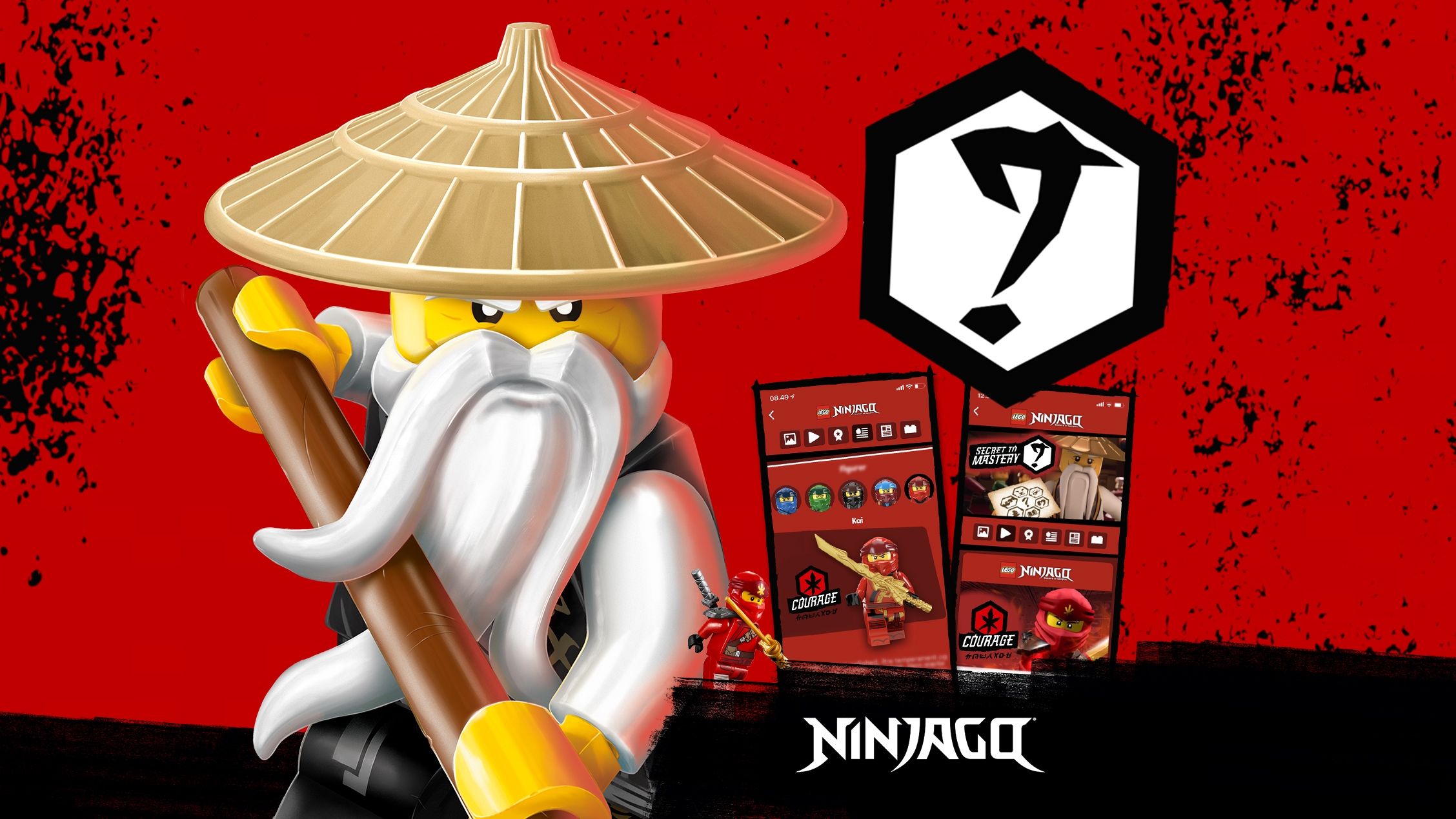 NINJAGO ~ FIGHT POWER OF SNAKES ~ 24x36 LEGO Poster ~ Masters of Spinjitzu 