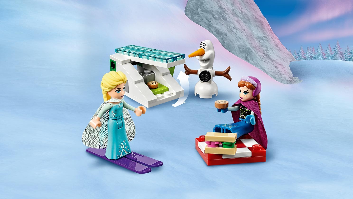 Elsa's Sparkling Ice Castle 41062 LEGO® | Disney - LEGO.com for kids