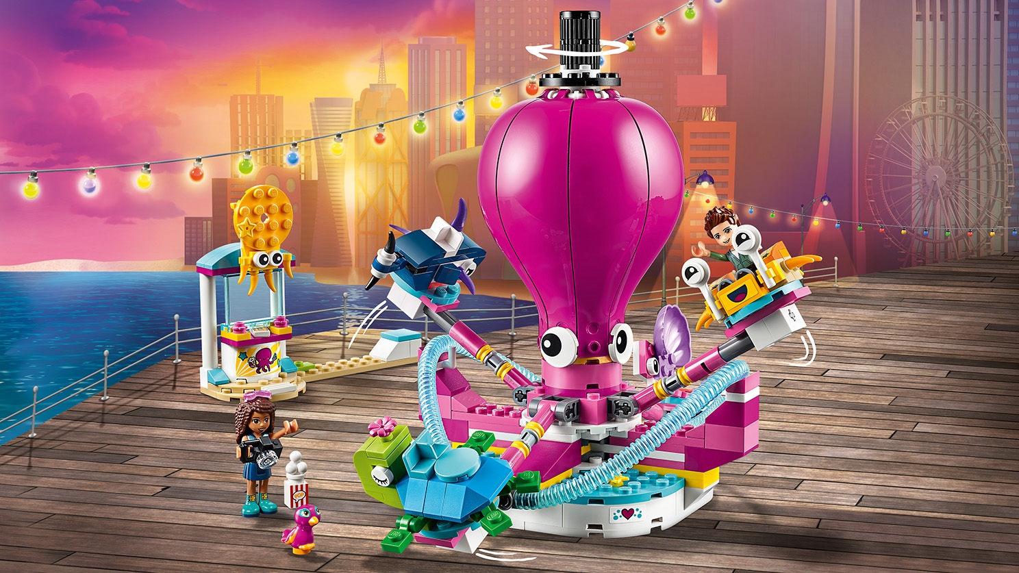 Lustiges Oktopus Karussell 41373 LEGO® Friends – Sets