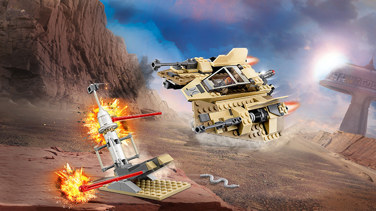 unlock når som helst Synlig Sandspeeder™ 75204 - LEGO® Star Wars™ Sets - LEGO.com for kids