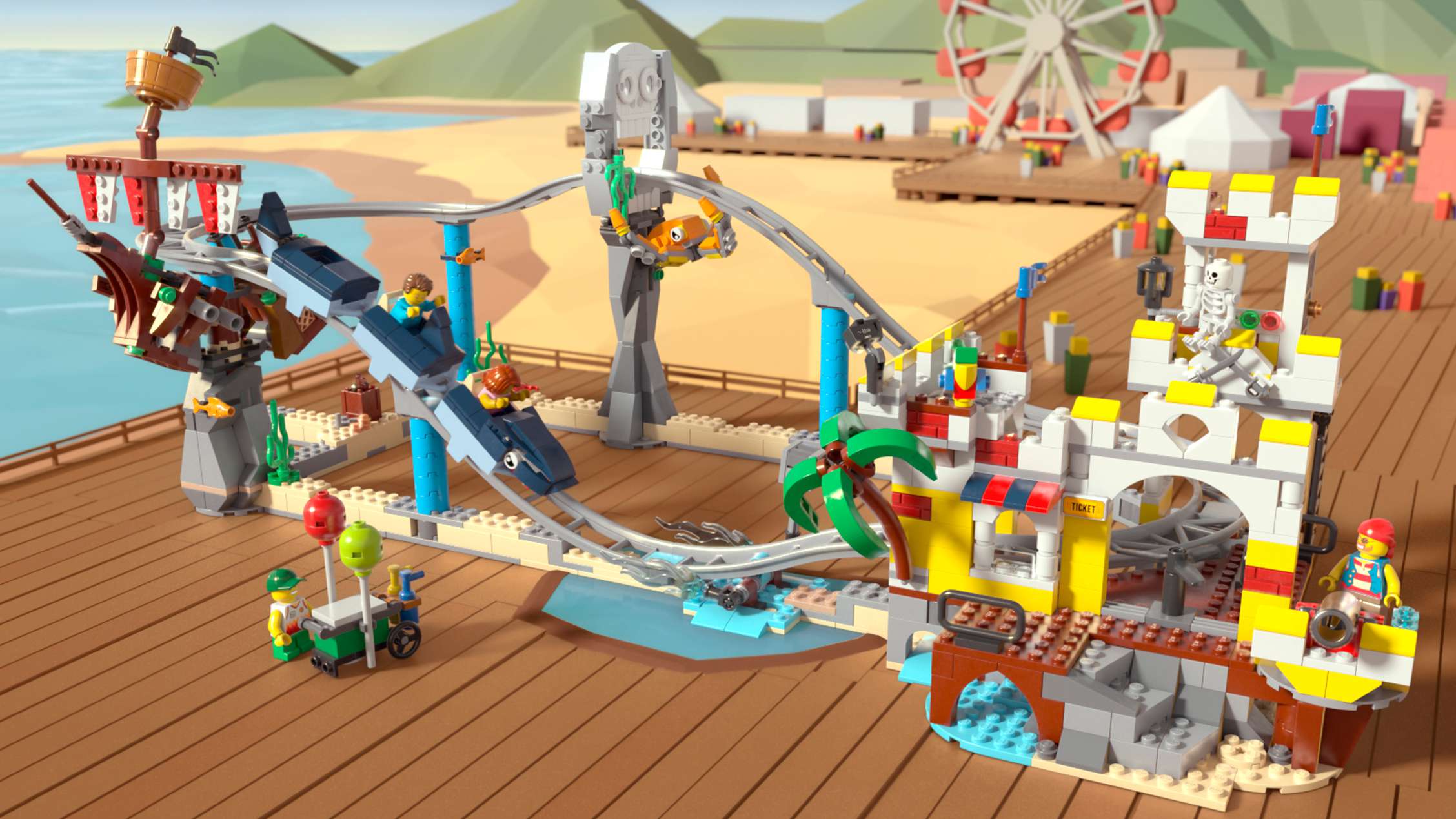 lego creator pirate coaster