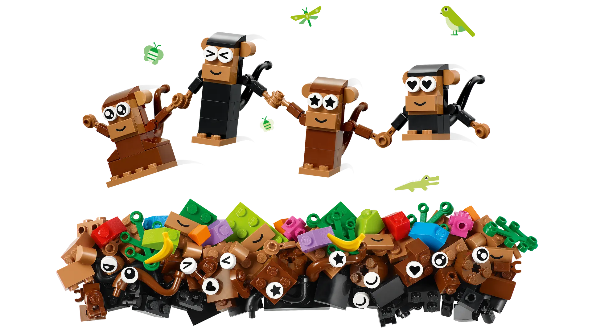 Creative Monkey Fun - Videos - LEGO.com for kids