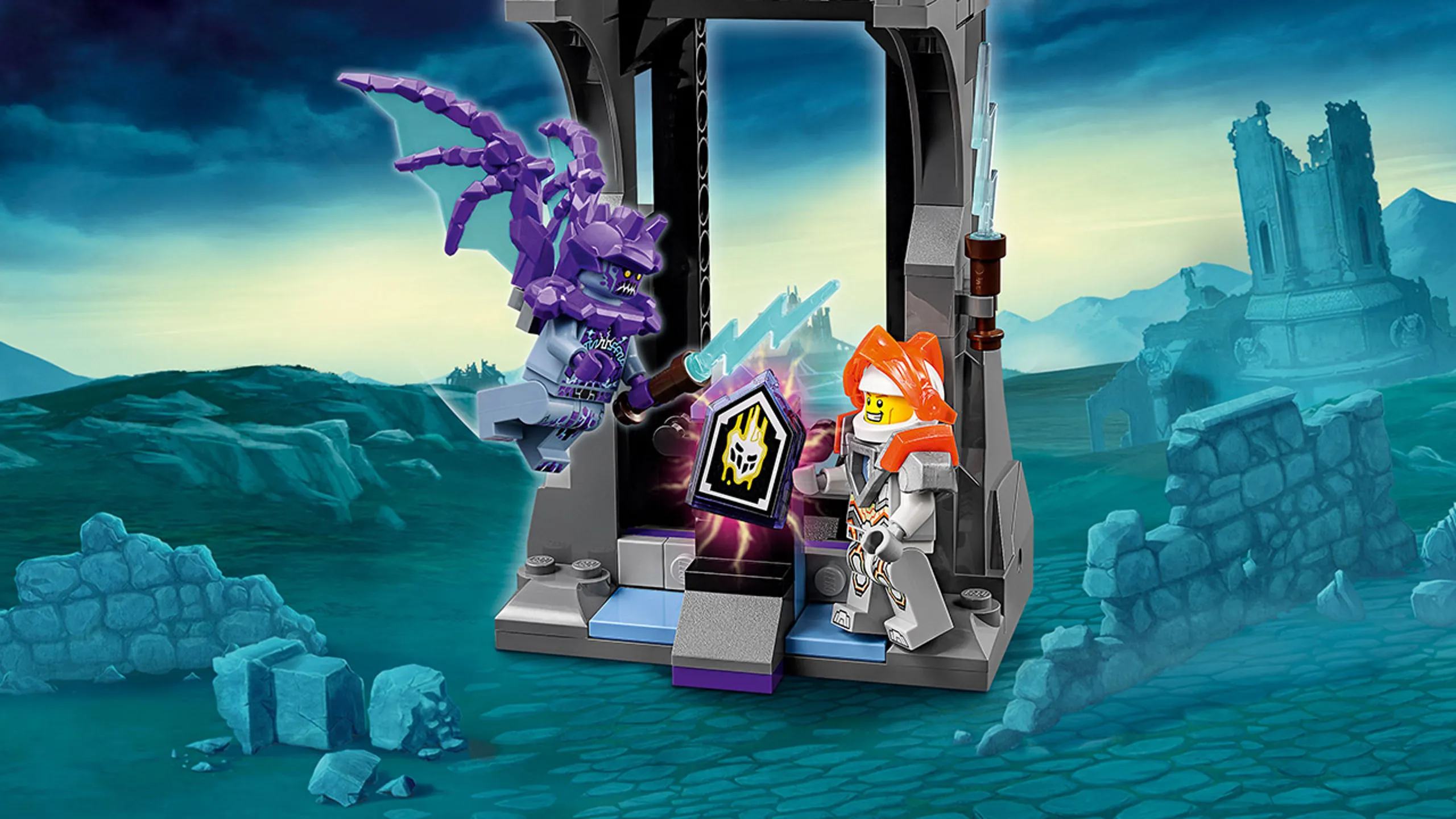 Lance vs. lightning - Videos - LEGO.com for kids