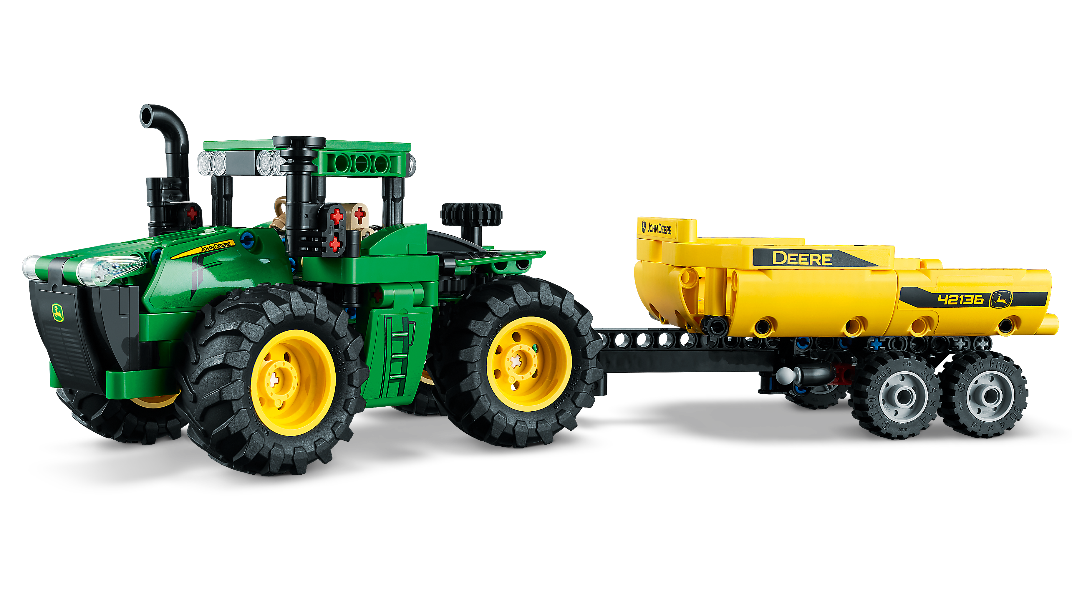 Recite Polar skolde John Deere 9620R 4WD Tractor 42136 - LEGO® Technic Sets - LEGO.com for kids