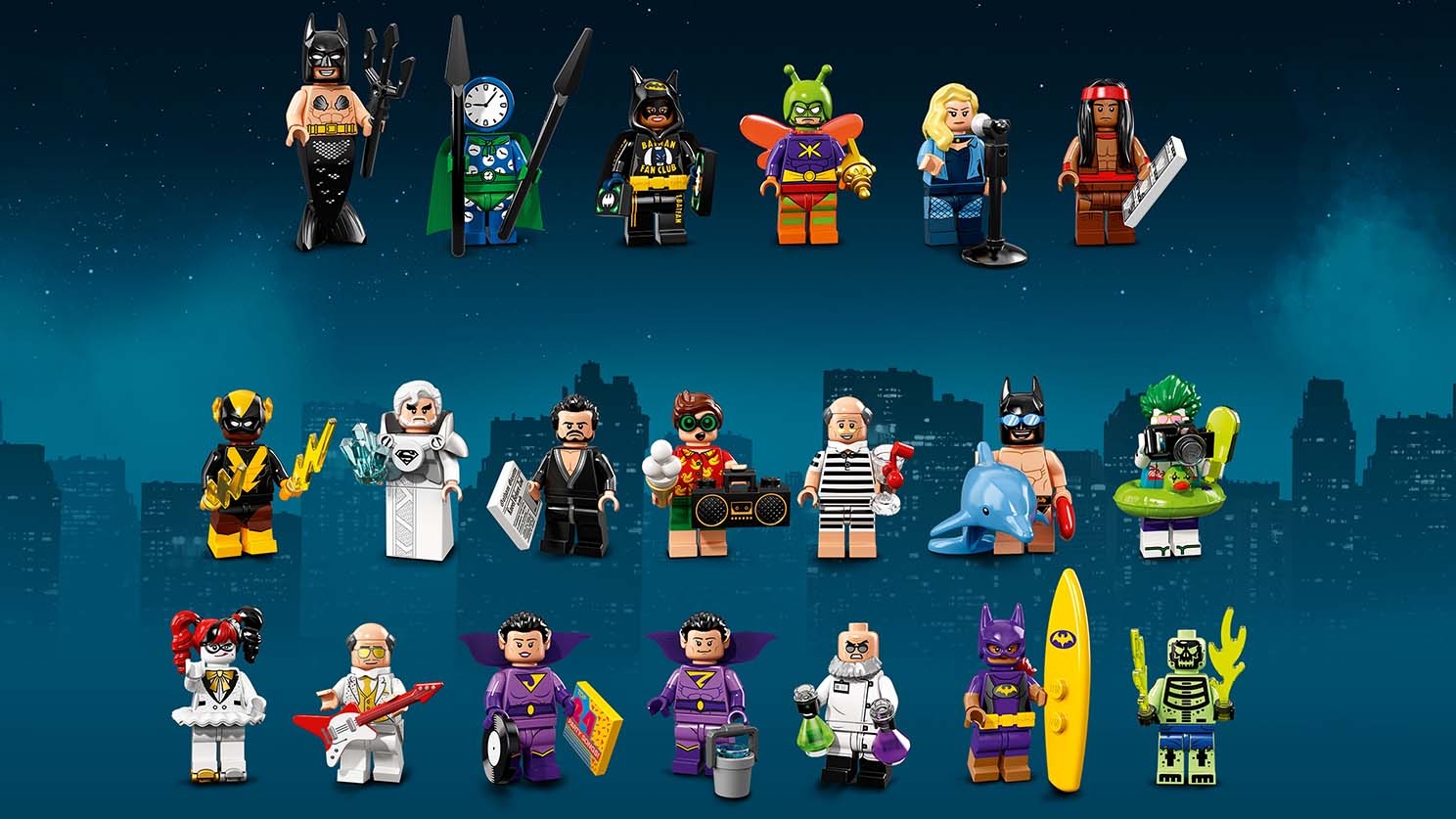 The LEGO Batman Movie Series 2 Choose Part NEW Lego Minifig Hugo Strange 