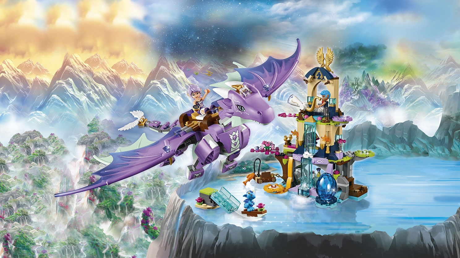 batteri Definition tømrer The Dragon Sanctuary 41178 - LEGO® Elves Sets - LEGO.com for kids