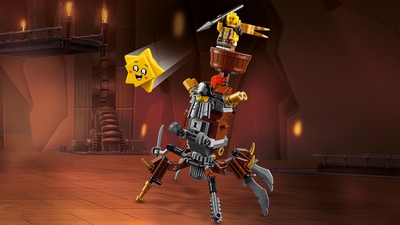 LEGO The LEGO Movie 2 Battle-Ready Batman & MetalBeard Set 70836