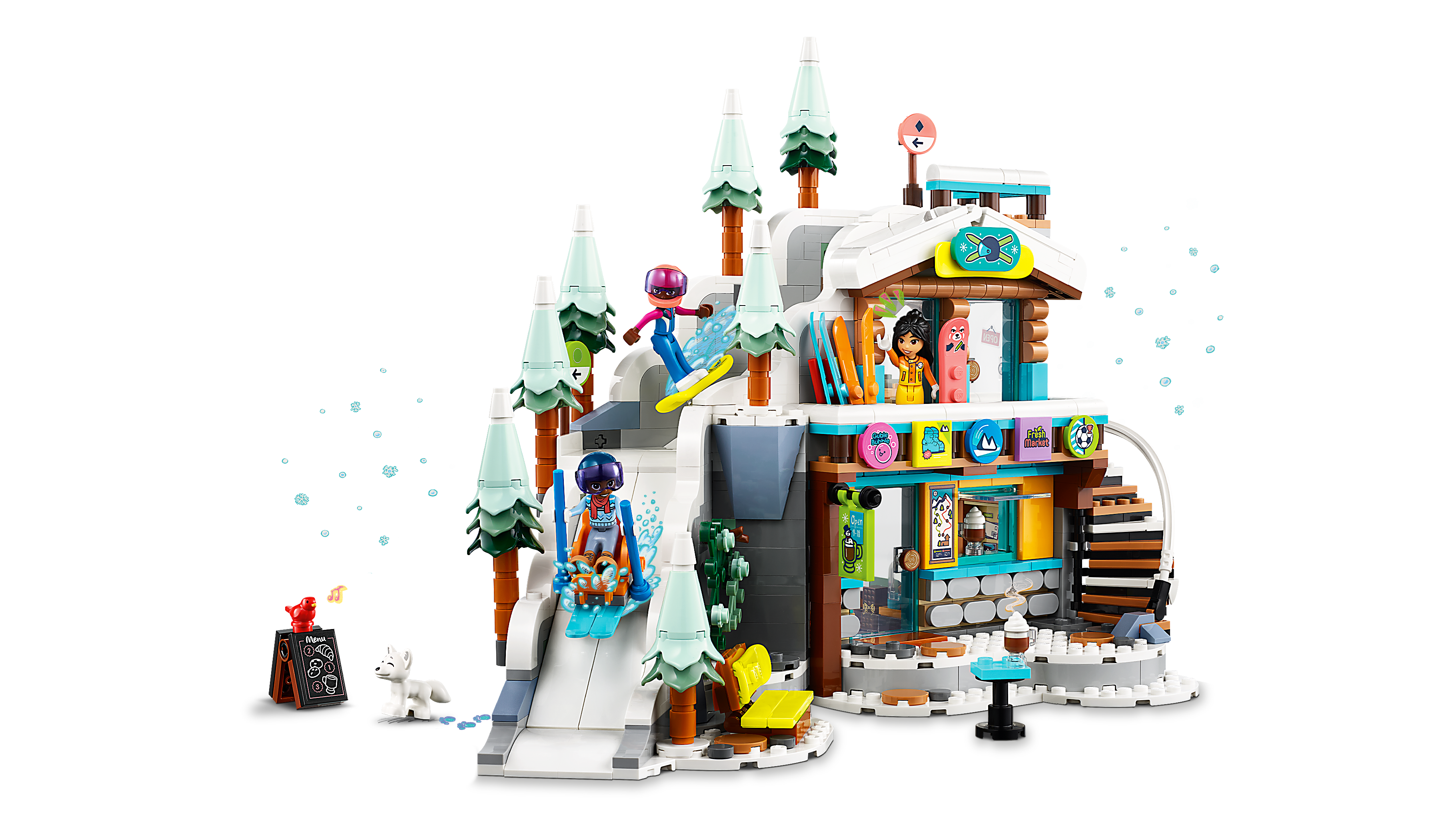 ゲレンデとカフェ - ビデオ - LEGO.comキッズ