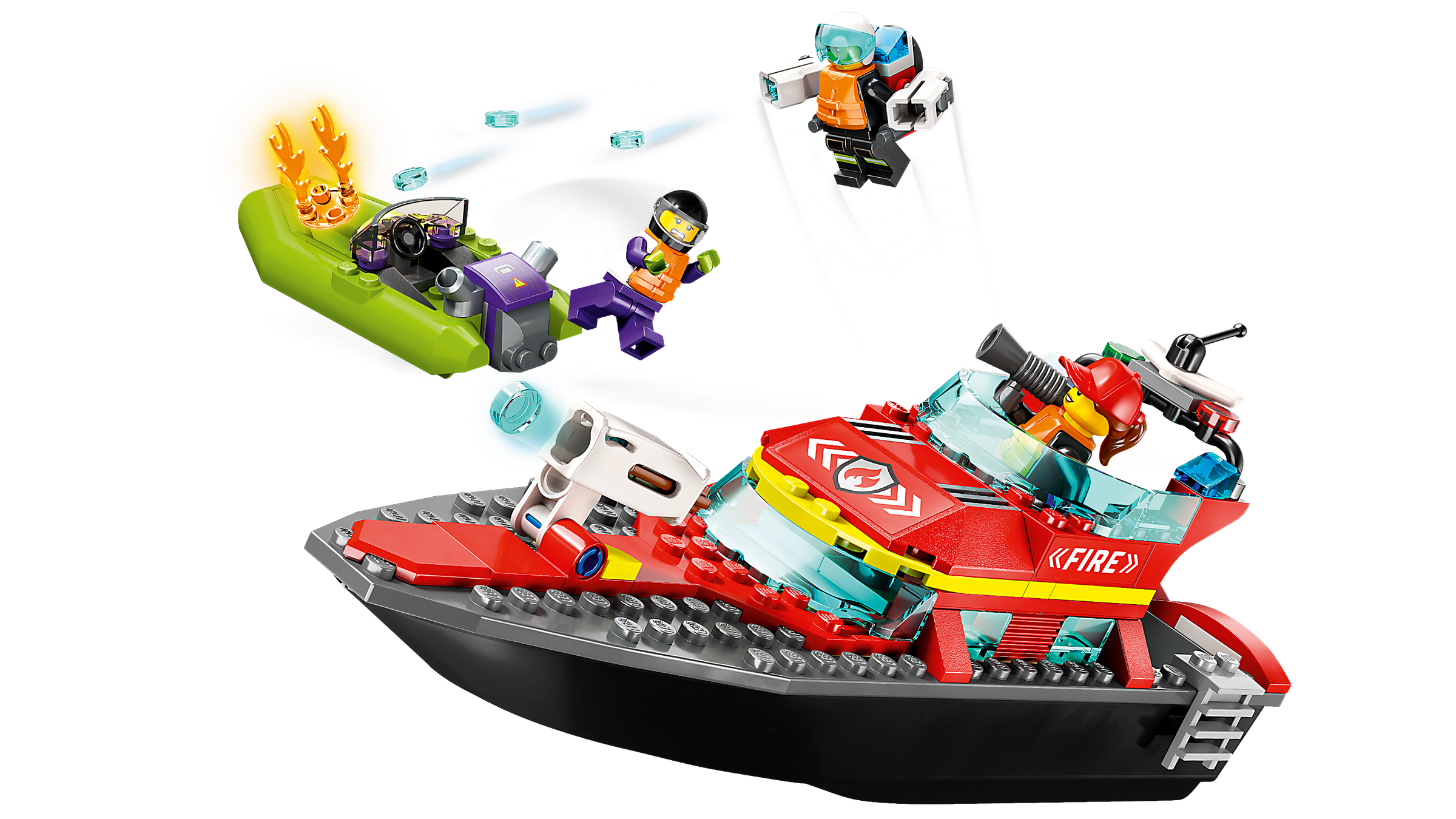 LEGO 60373 Fire Rescue Boat