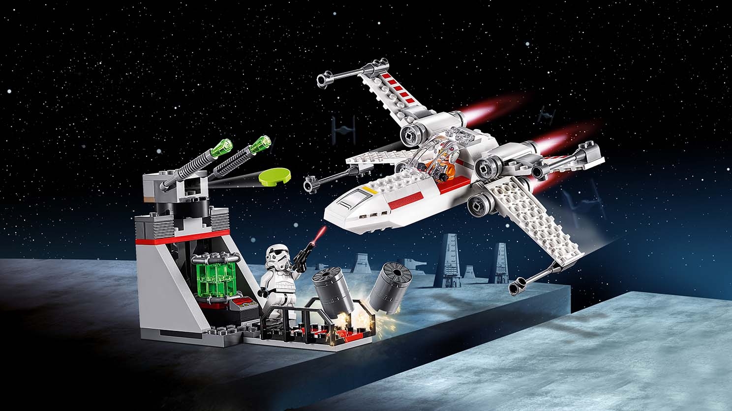 X-Wing Trench Run 75235 - LEGO® Star Sets - LEGO.com for kids