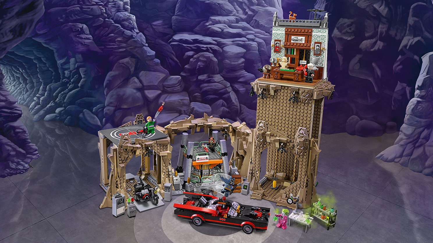 LEGO DC Comics Super Heroes Batman Classic TV Series Batcave Set 76052 - US