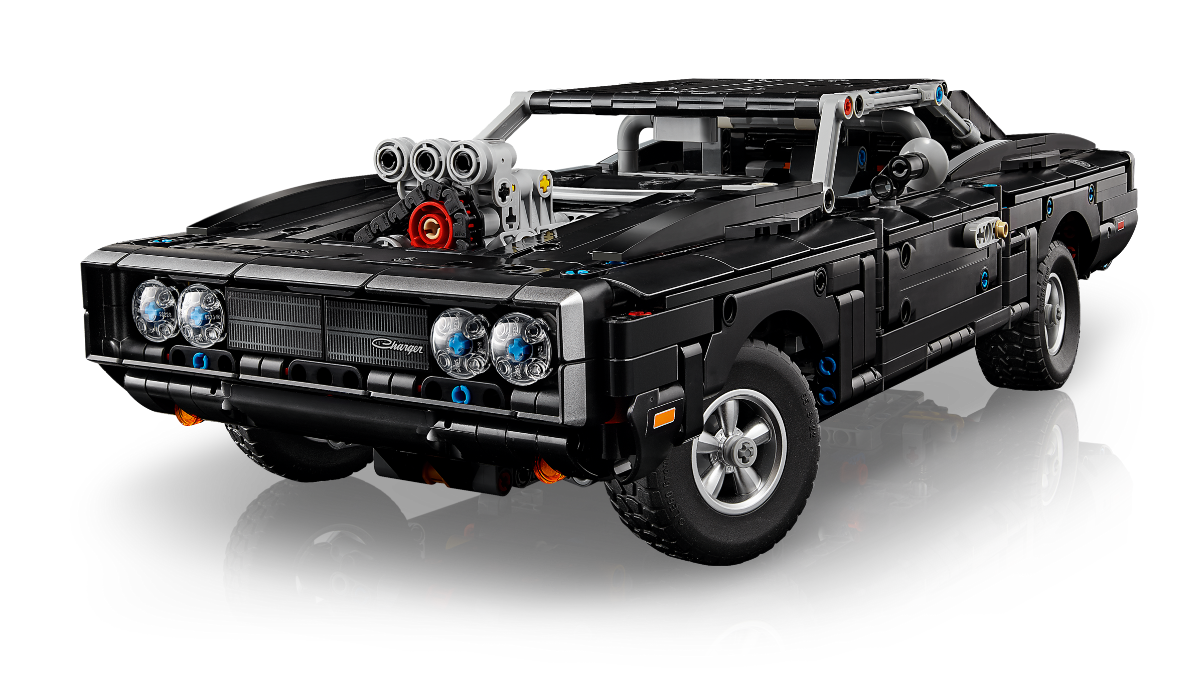 LEGO Voiture Dodge Charger R/T de Fast and Furious 42231, vue officielle du set