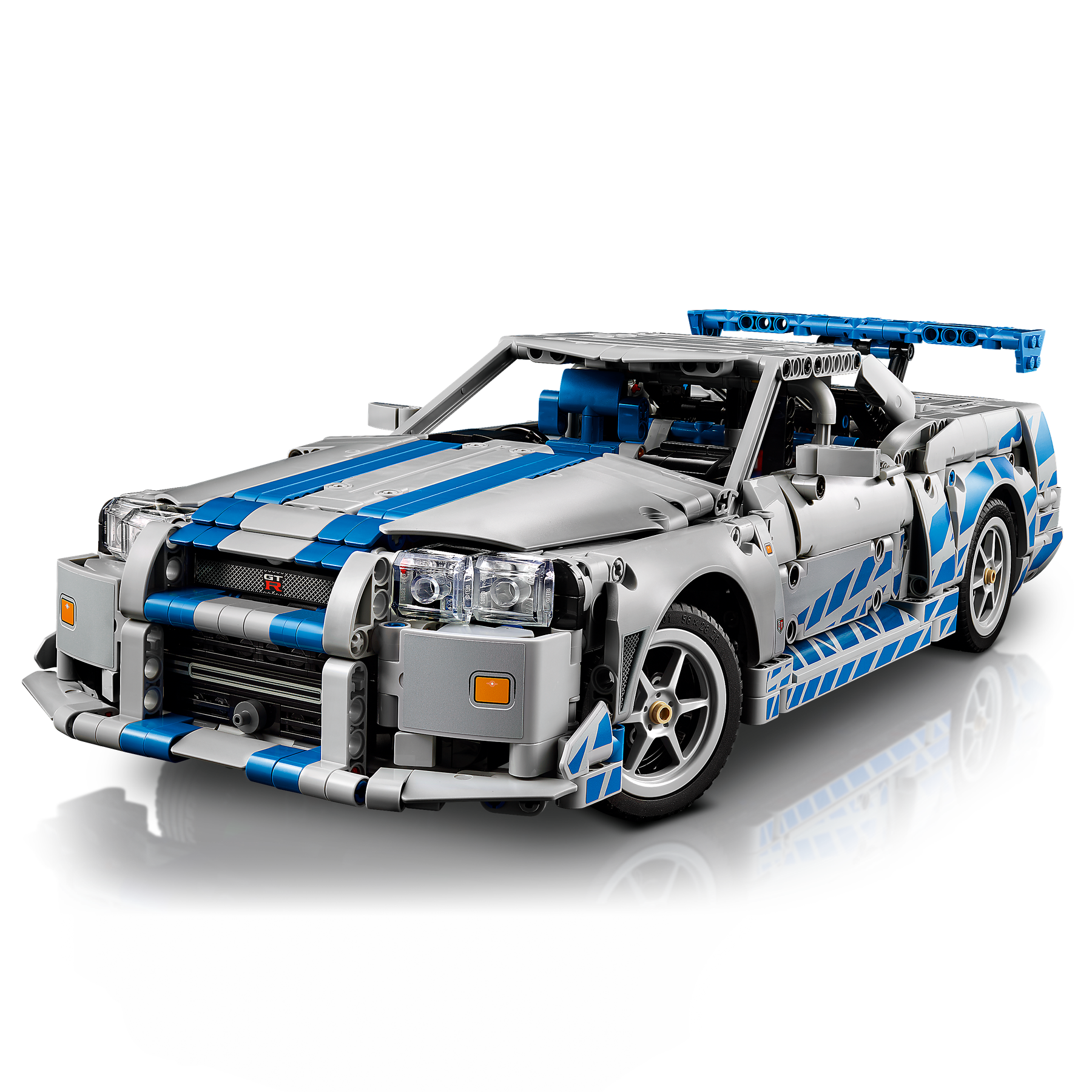 LEGO Voiture Nissan Skyline GT-R (R34) 2 Fast 2 Furious 42210, vue officielle du set