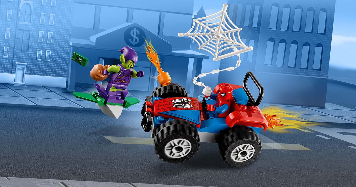 Spider-Man Car Chase - Videos - LEGO.com for kids
