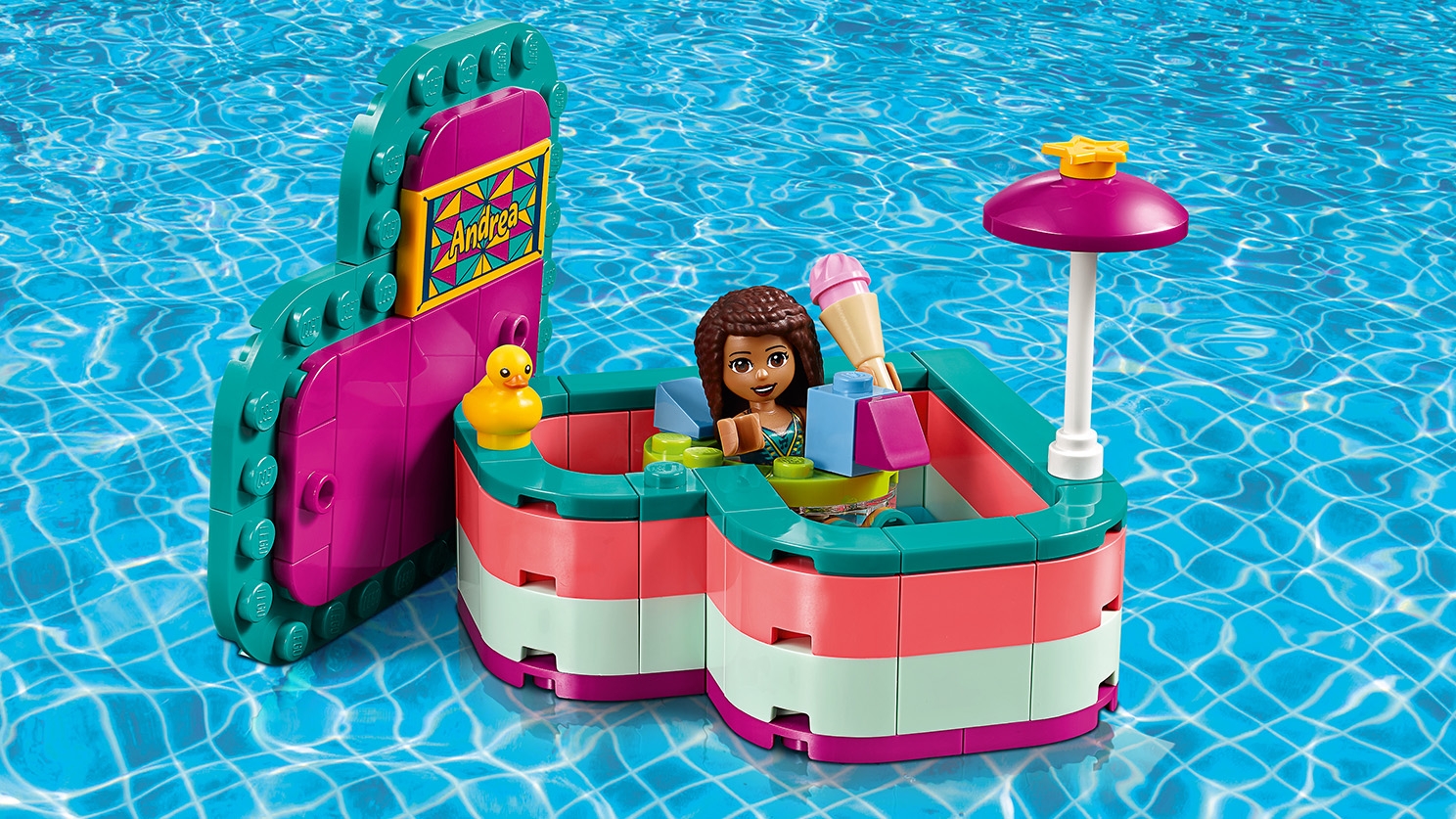 New Toy LEGO® Friends Andrea/'s Summer Heart Box 41384 Brick