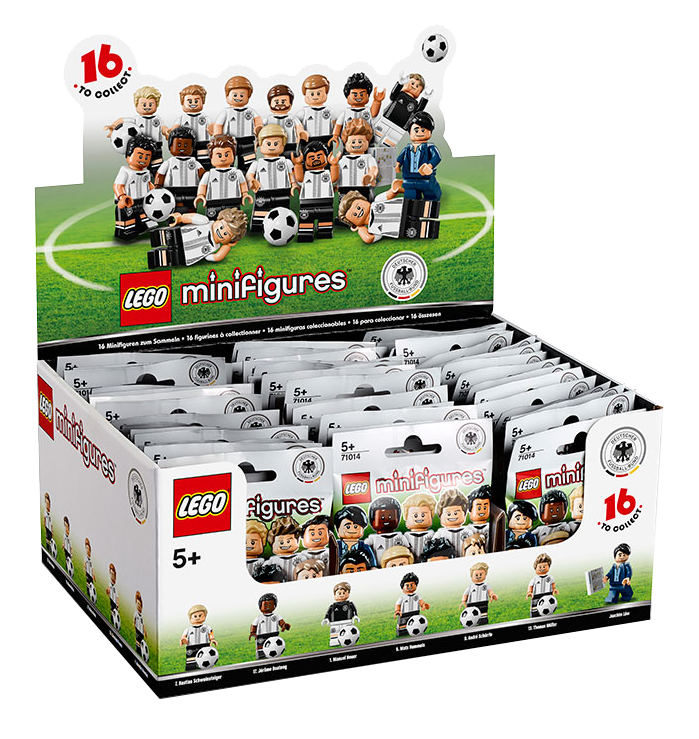 Bastian Schweinsteiger DFB alemana de fútbol equipo Minifiguras Lego 71014 