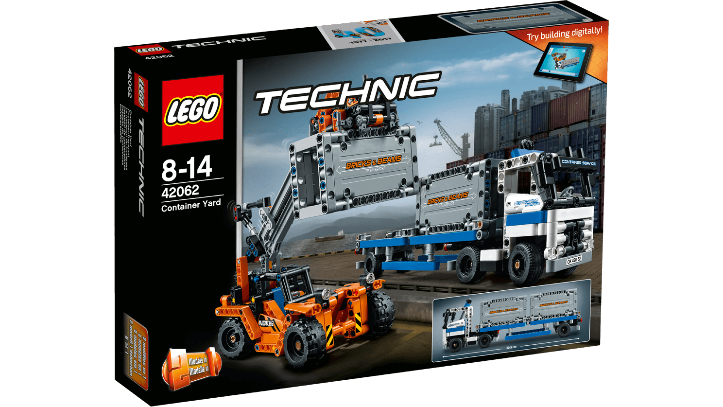コンテナトラック ローダー 462 レゴ テクニックセット Lego Comキッズ