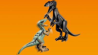 Figur Dinosaurier 75930 Baby Dino Veloci Raptor orange LEGO Jurassic World 