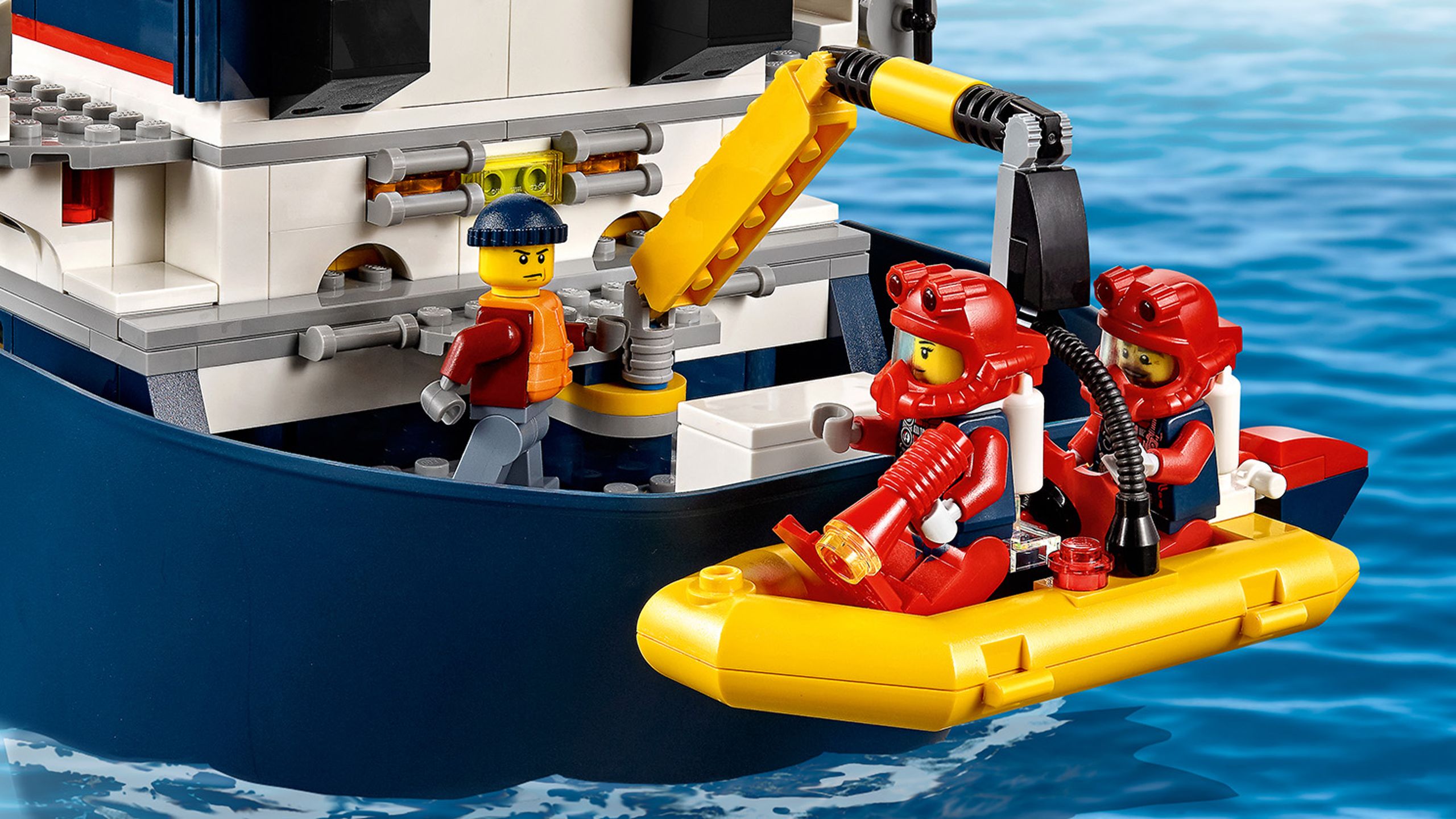 海の探検隊 海底探査船 - ビデオ - LEGO.comキッズ 