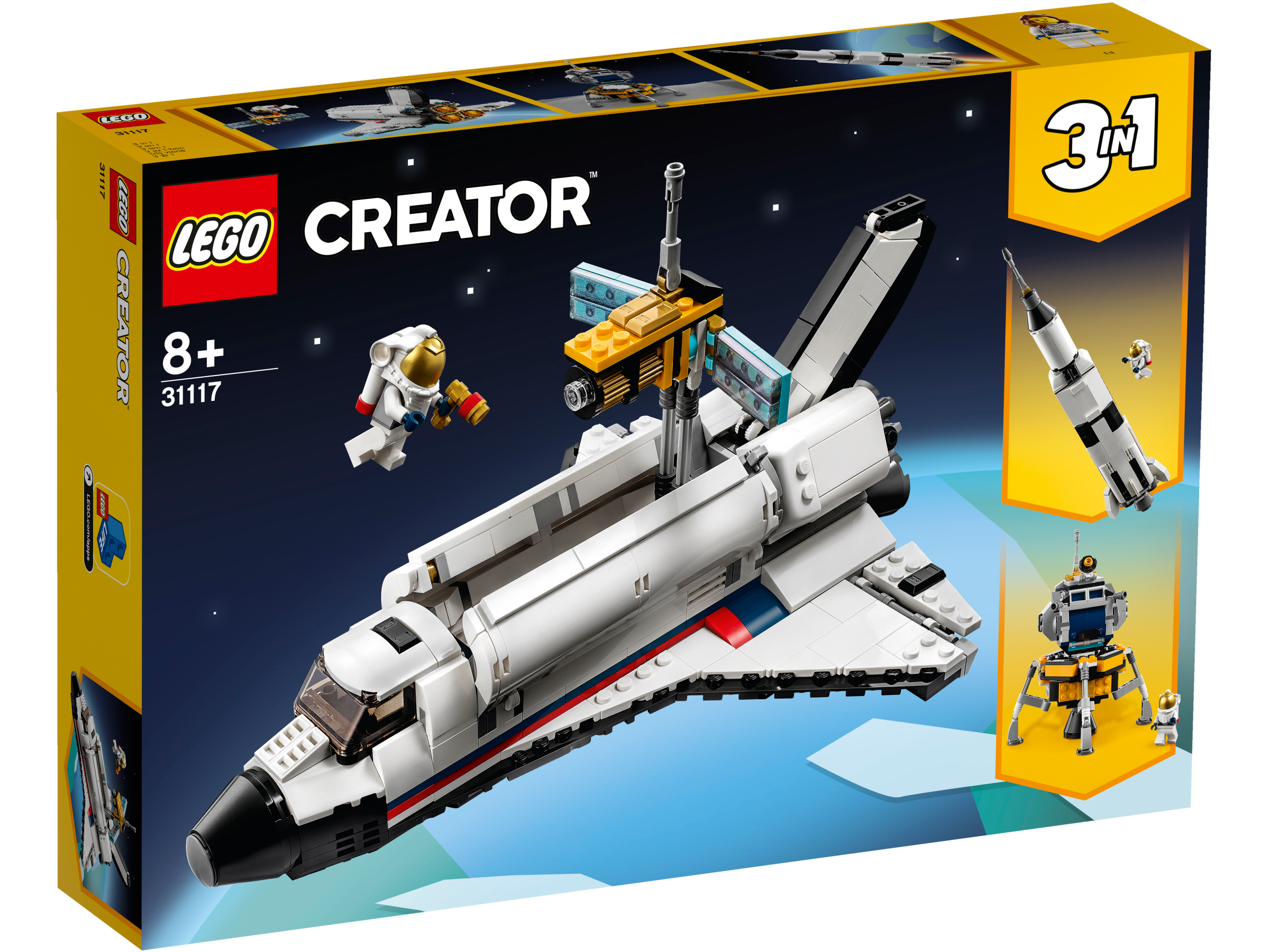 スペースシャトルの冒険 レゴ クリエイターセット Lego Comキッズ